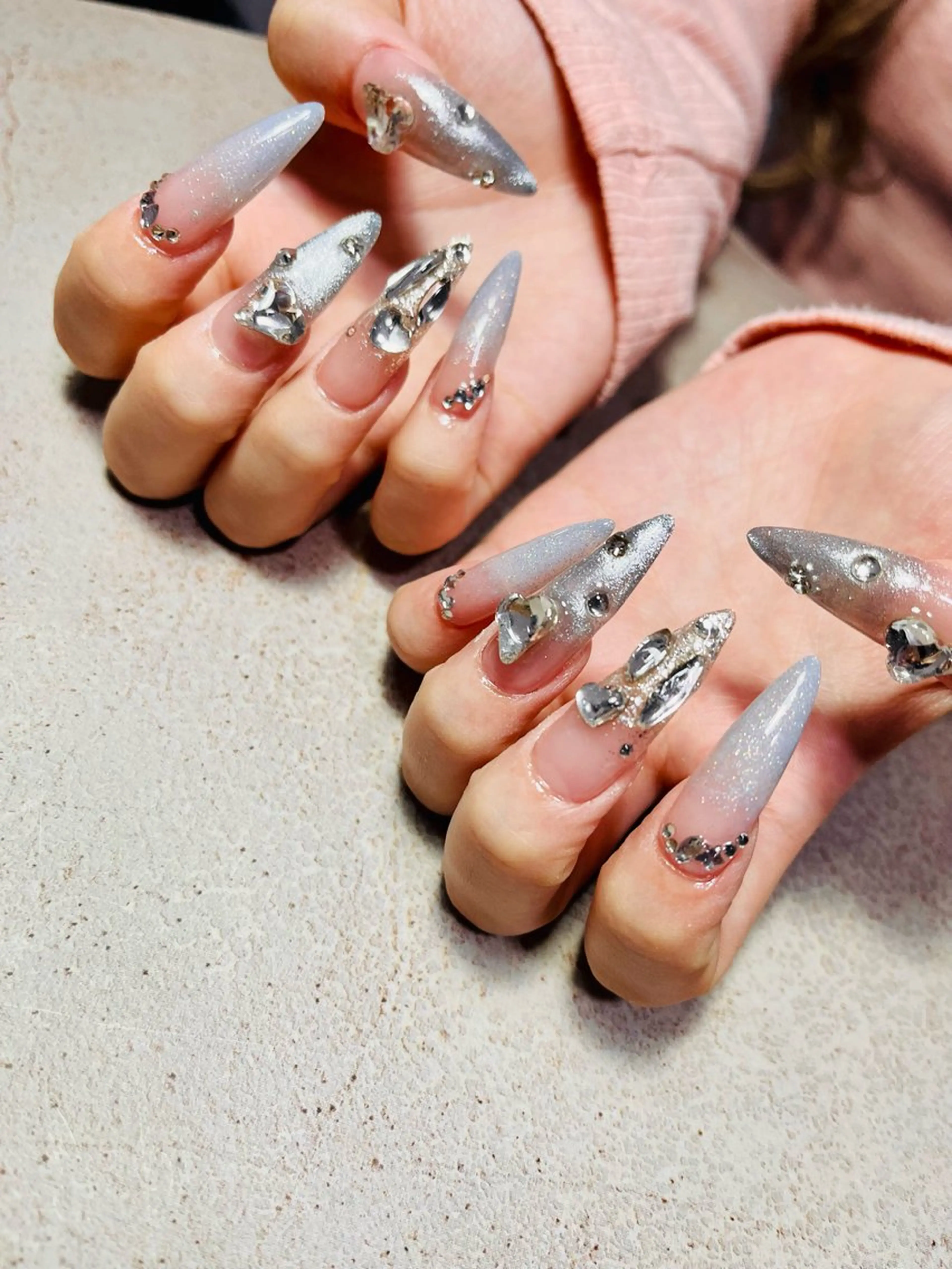 ネイル ハンドネイル goldgleams ちなのネイルデザイン