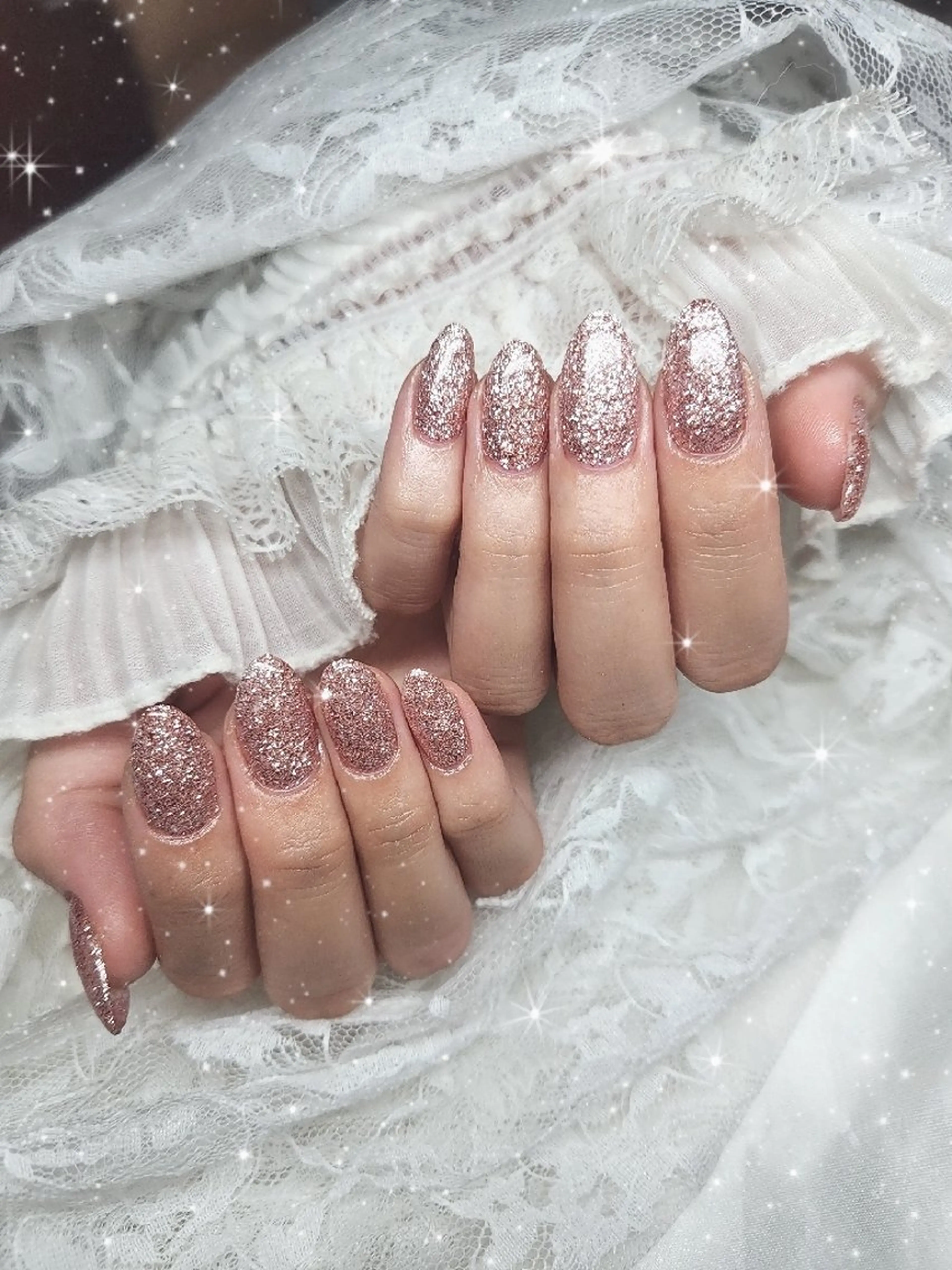 ネイル キラキラネイル 韓国ネイル マグネットネイル 持ち込み ワンカラーネイル ハンドネイル nailsalon sissy所属・sissy hatsuneのネイルデザイン