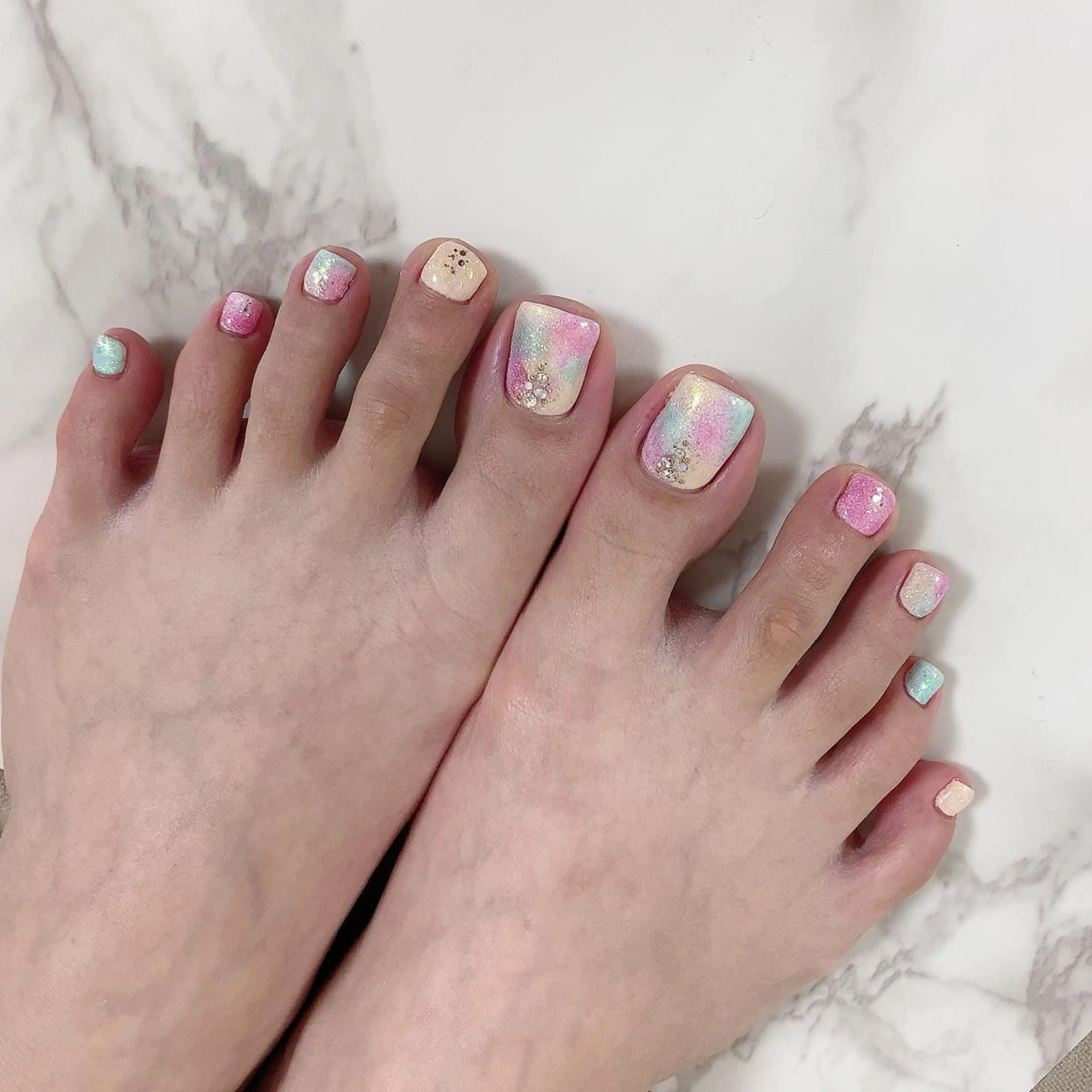 ネイル フットネイル SOL NAILのネイルデザイン