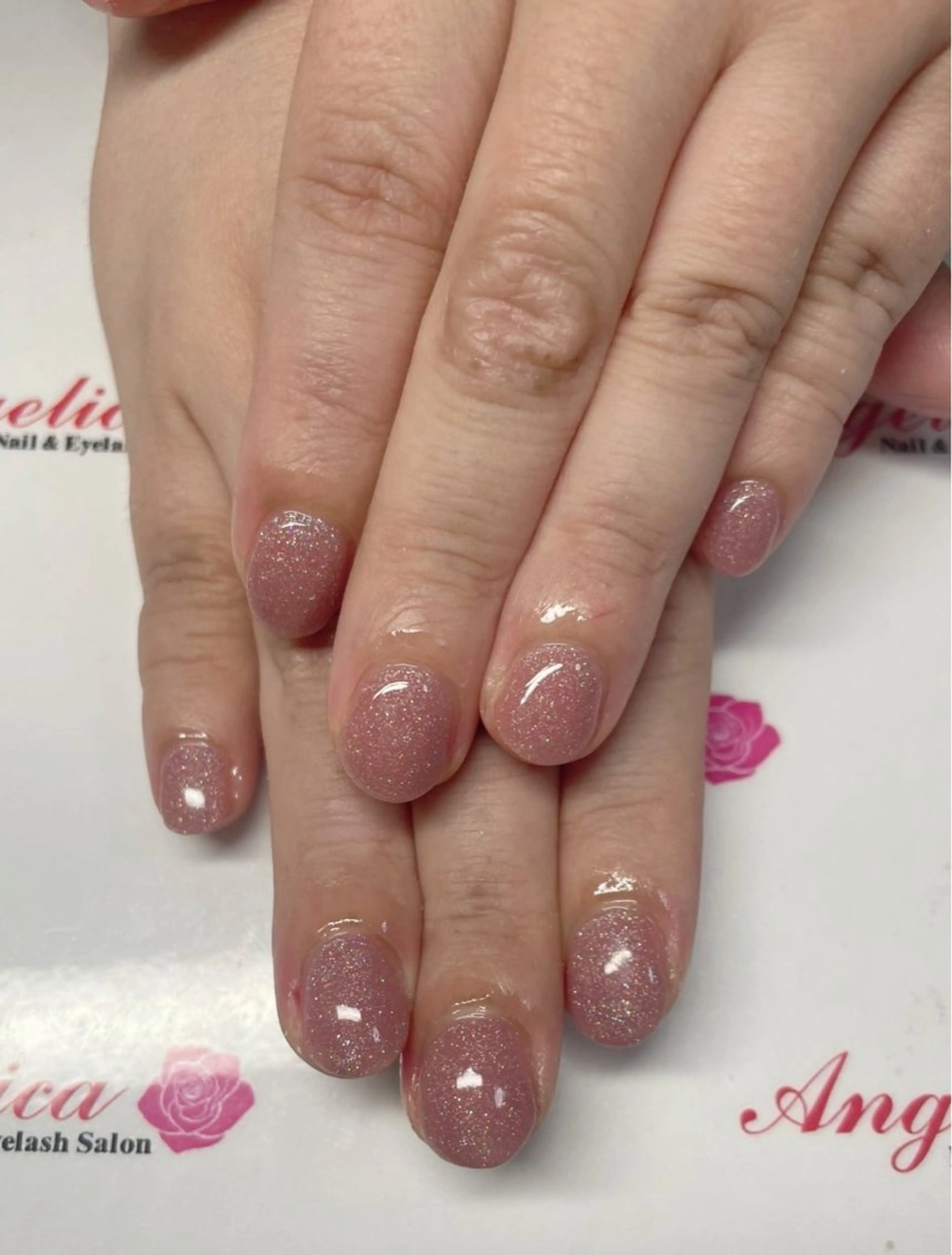 ネイル ワンカラーネイル angelica akaneのネイルデザイン