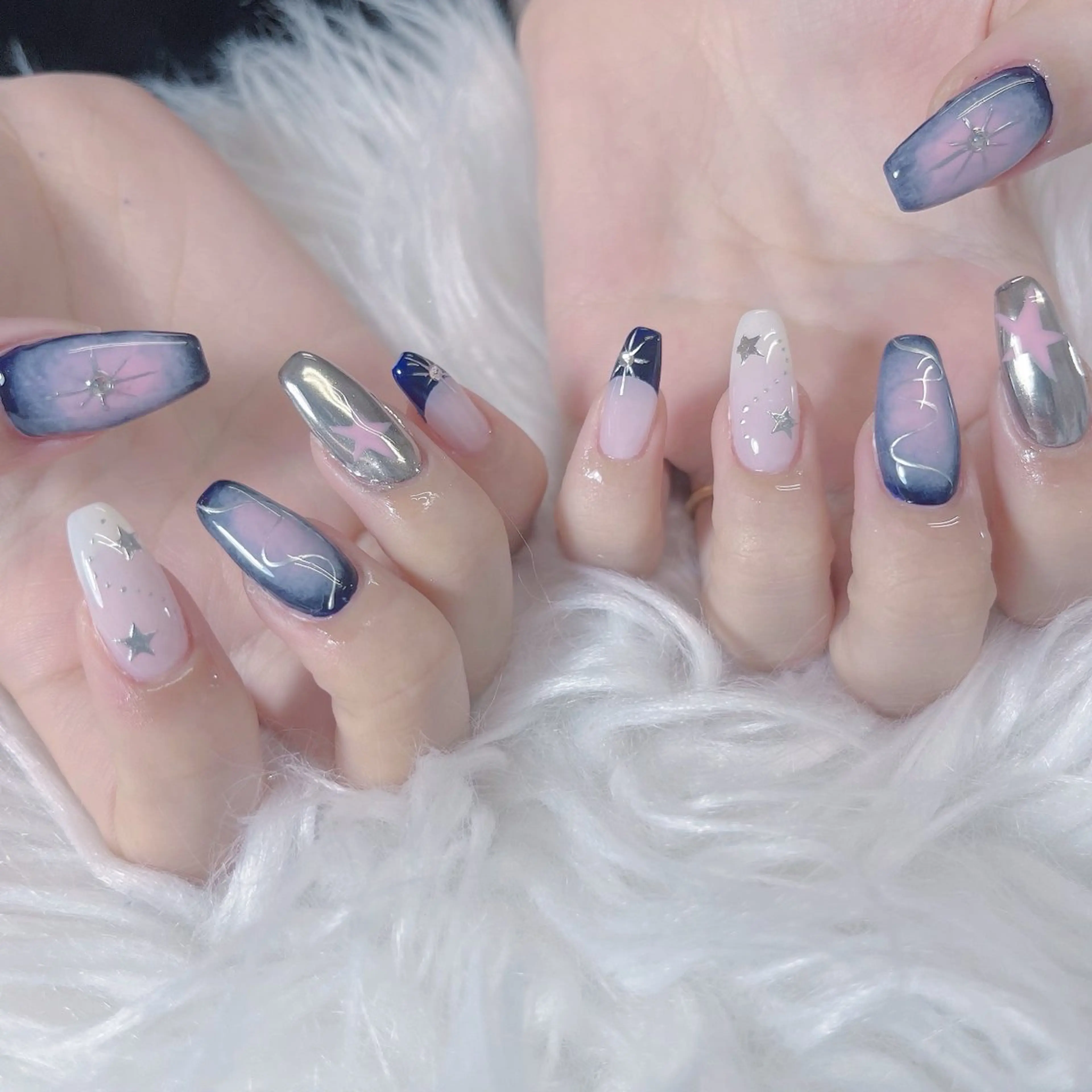 ネイル Maya 🧊🫧‪のネイルデザイン