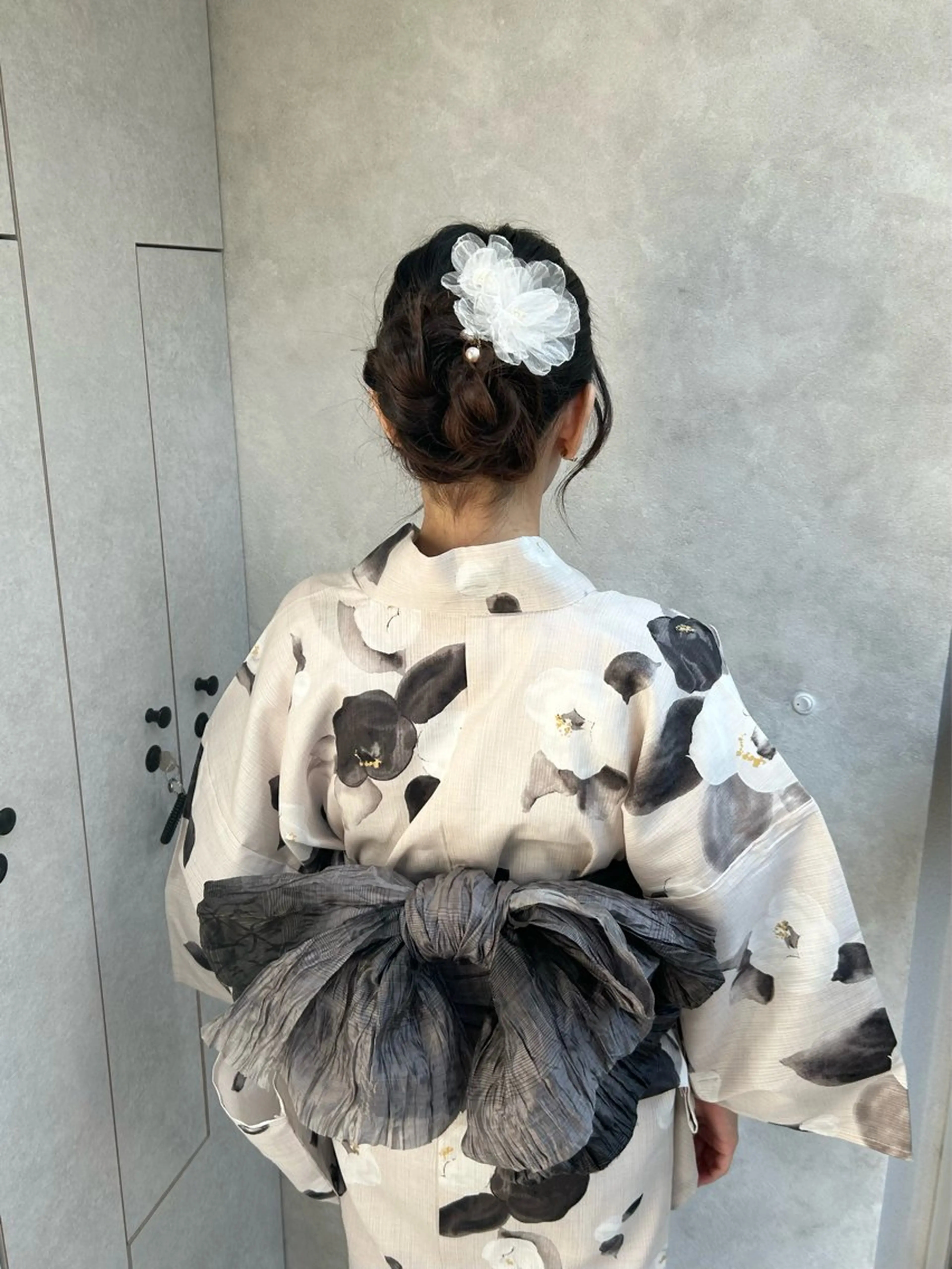 着付け 🌷HARU 暖色/ヘアセット🫧のヘアスタイル