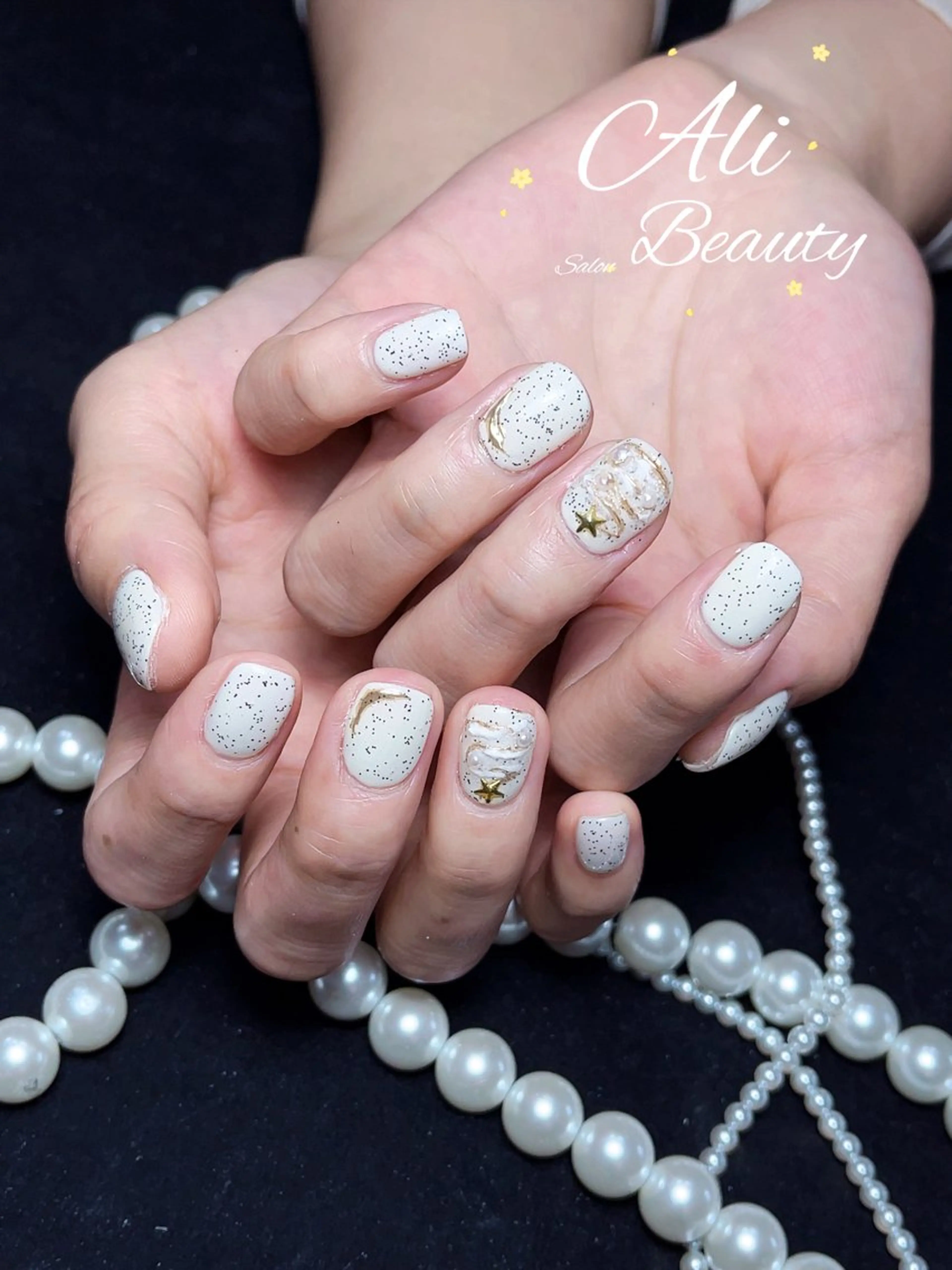 ネイル 冬ネイル クリスマス ハンドネイル Ali 新小岩 ネイル専門のネイルデザイン