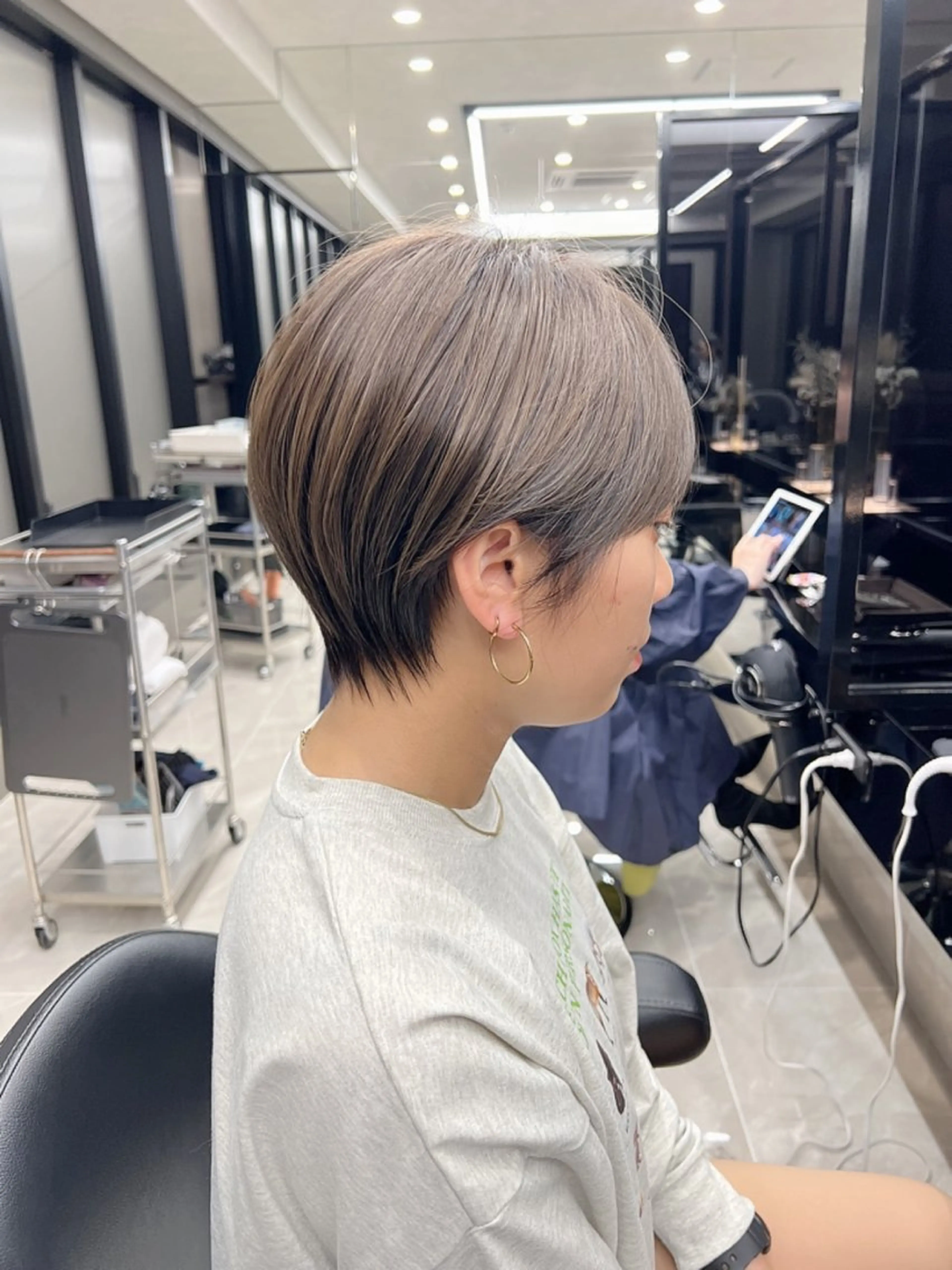 ショート カラー カット ヘアカラー LA KING GINZA TOKYO所属・🧡ショートの達人 🧡SHOのヘアスタイル