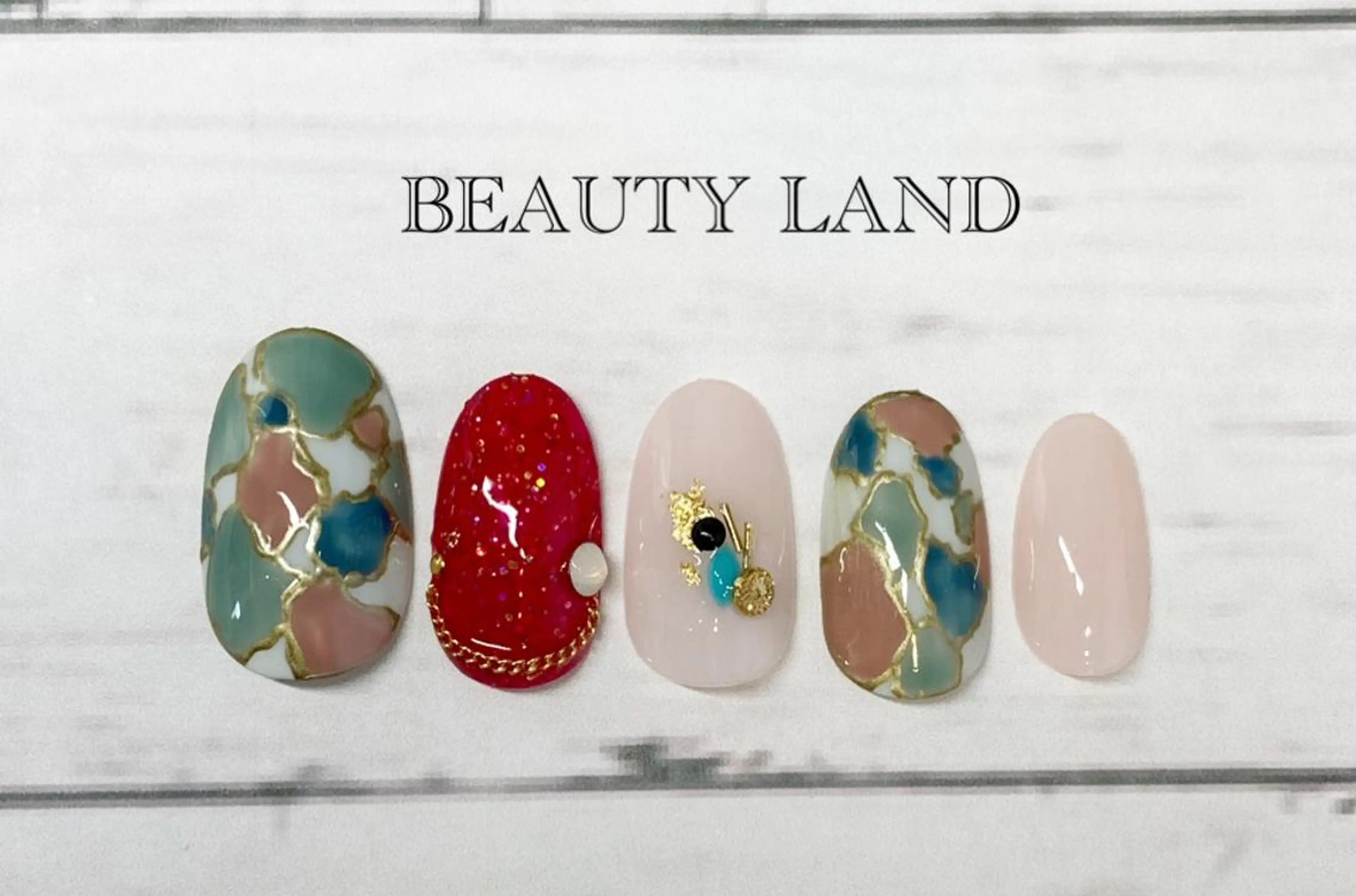 ネイル 市川駅 ✿中津のネイルデザイン