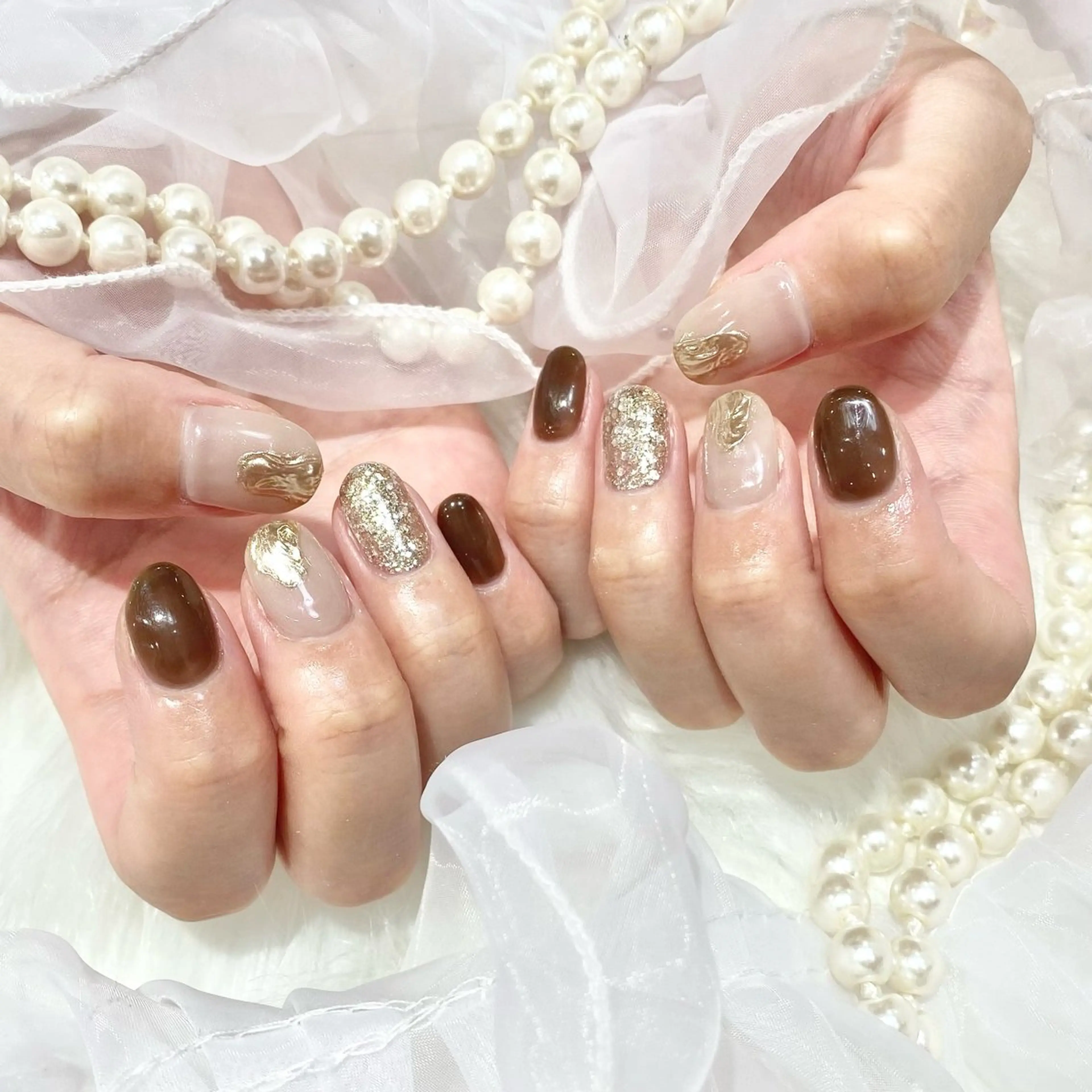 ネイル ハンドネイル WISTERIA azusaのネイルデザイン