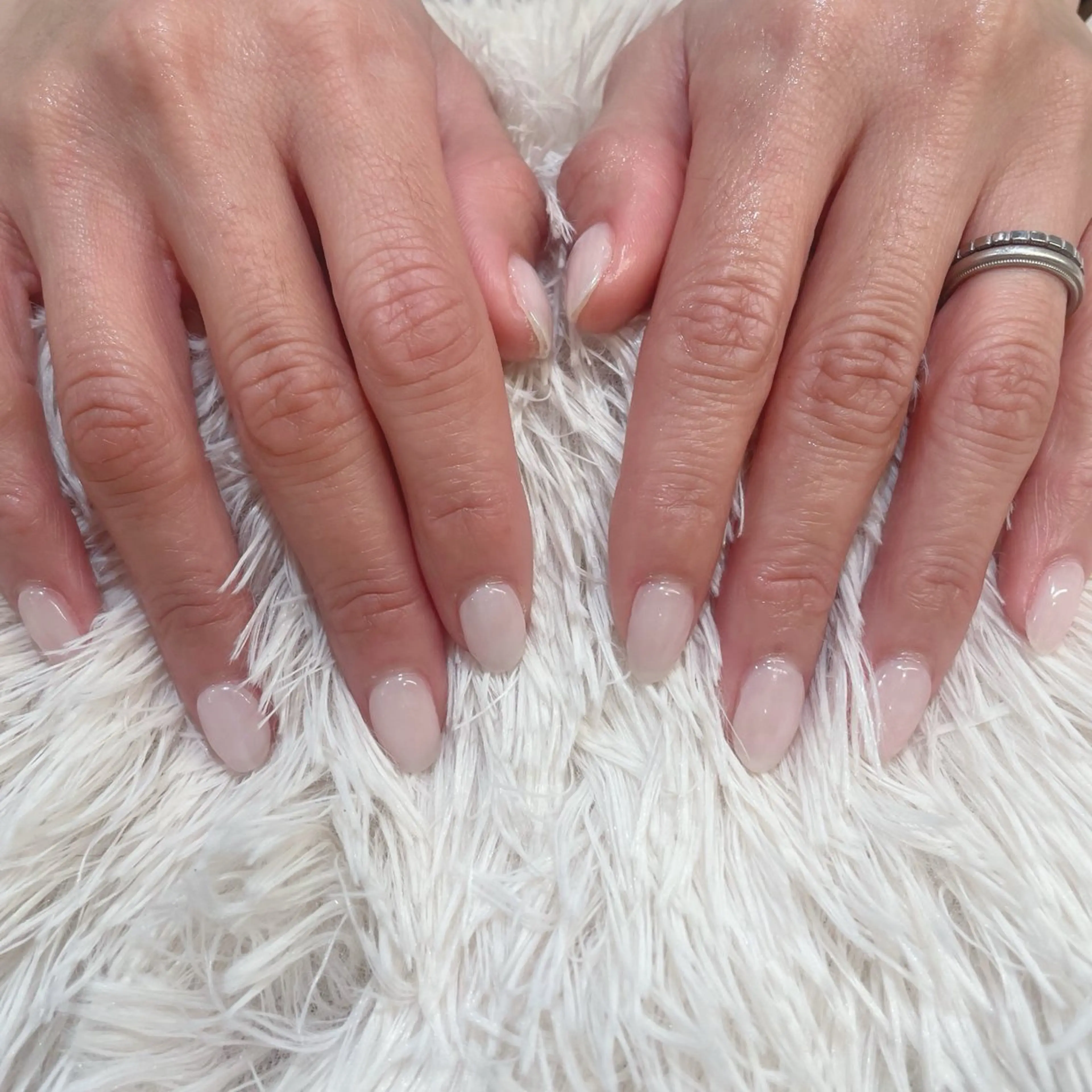 オフ有【ワンカラーorラメグラデーション】の写真