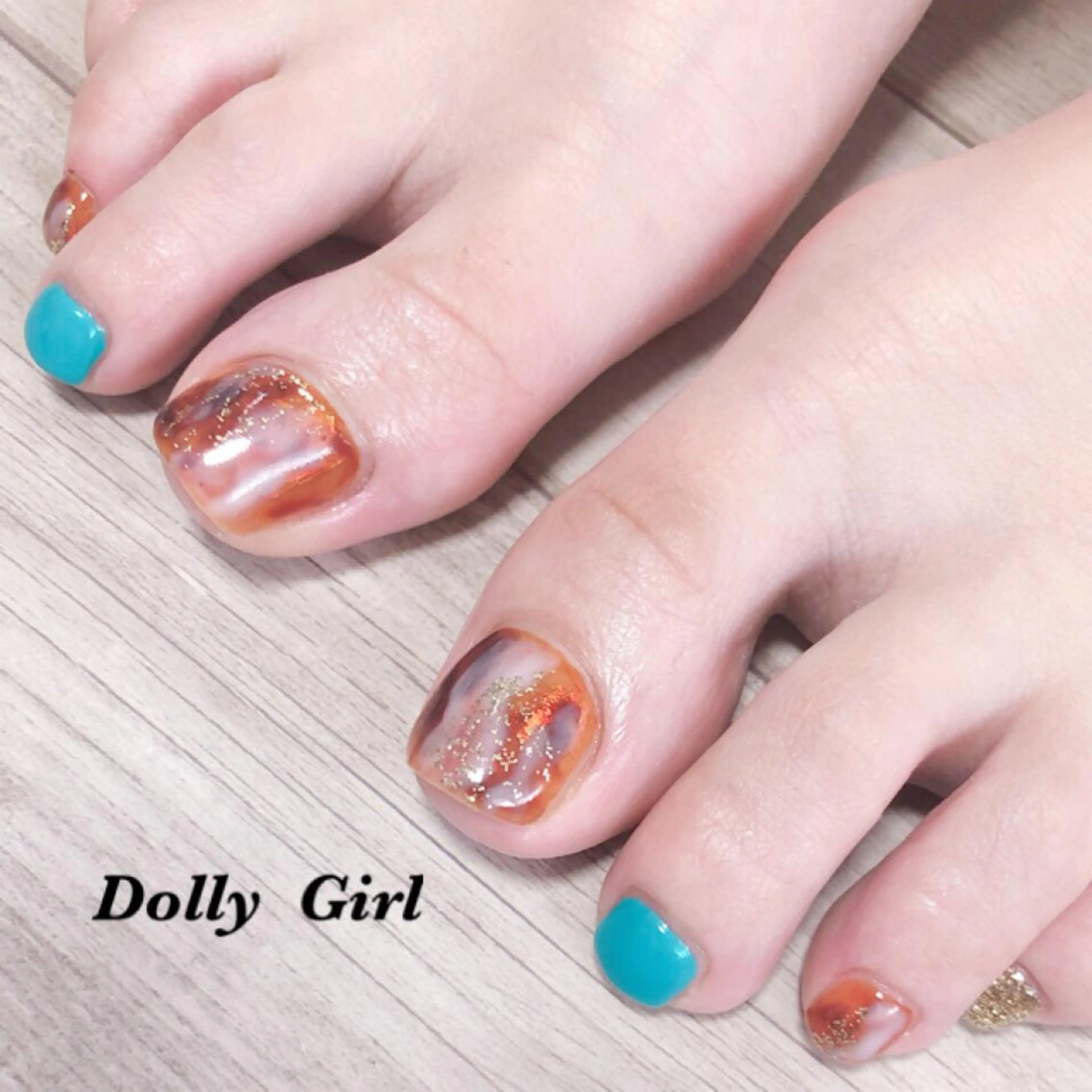 ネイル 個室ネイルサロンDolly  Girl〜ドーリーガール〜所属・DollyGirl KYOKOのネイルデザイン