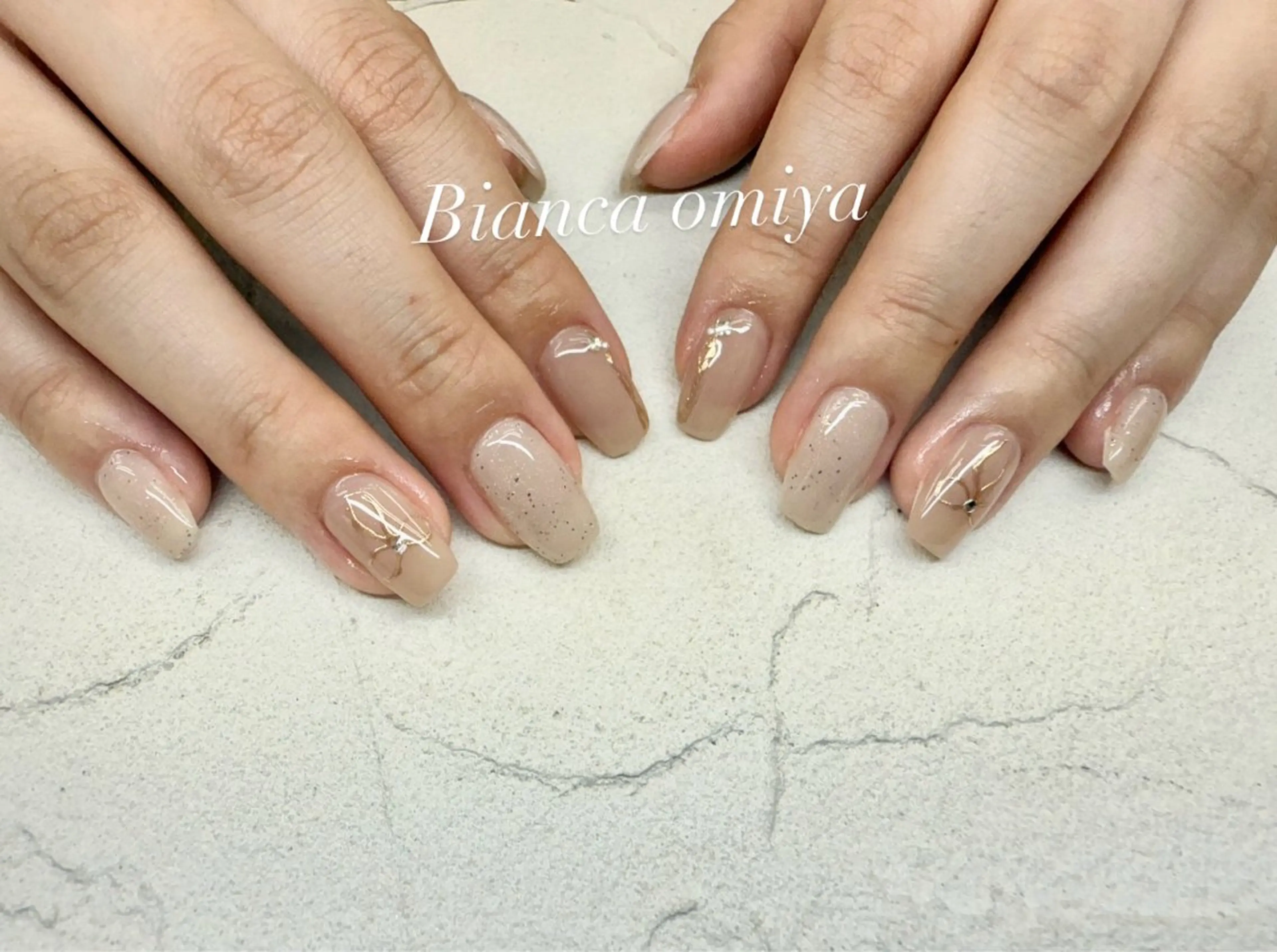 ネイル Bianca大宮 入江のネイルデザイン