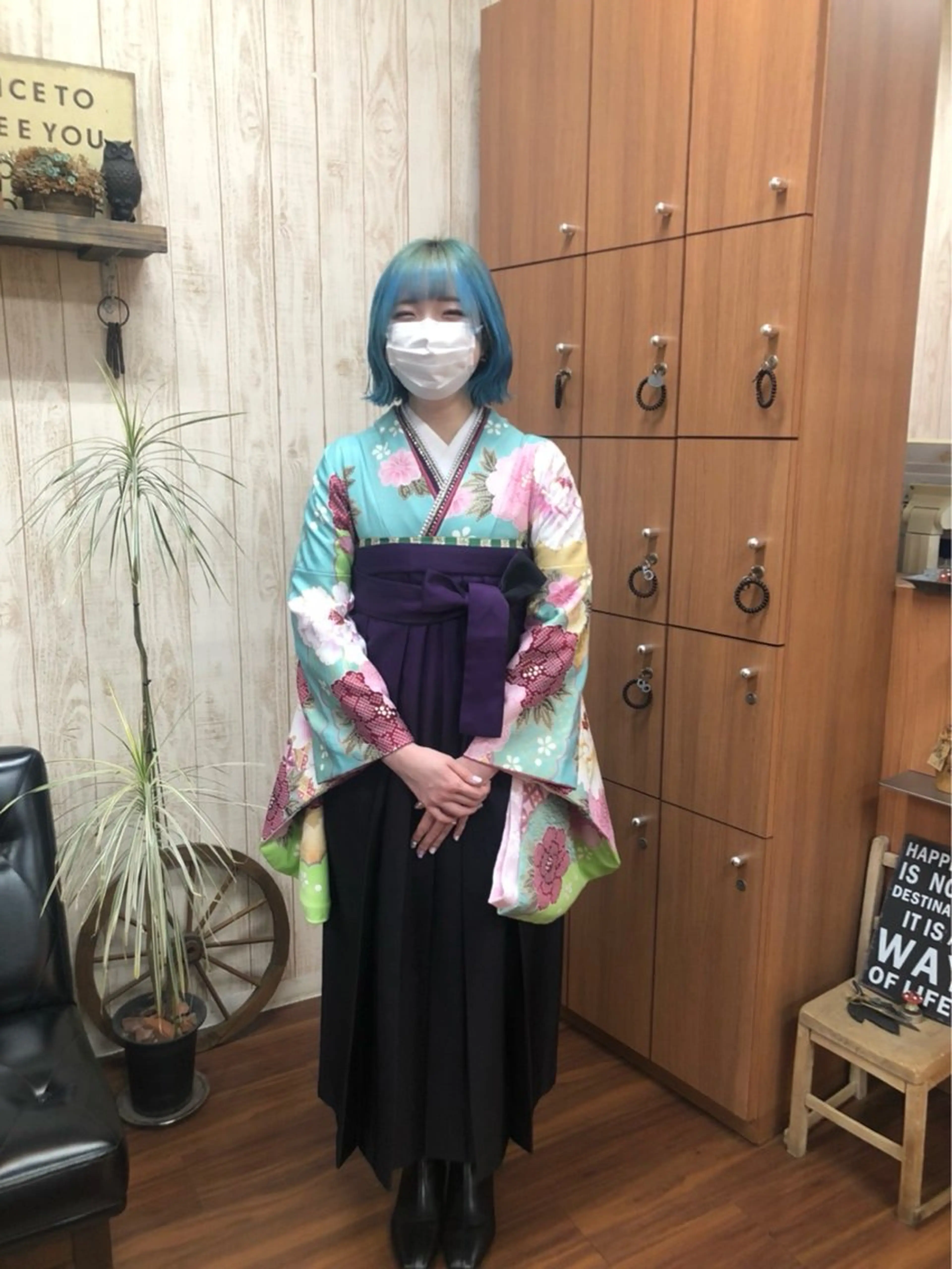 ショート ボブ ヘアカラー M.Fe's はるな 🖤メンズカット募集のヘアスタイル