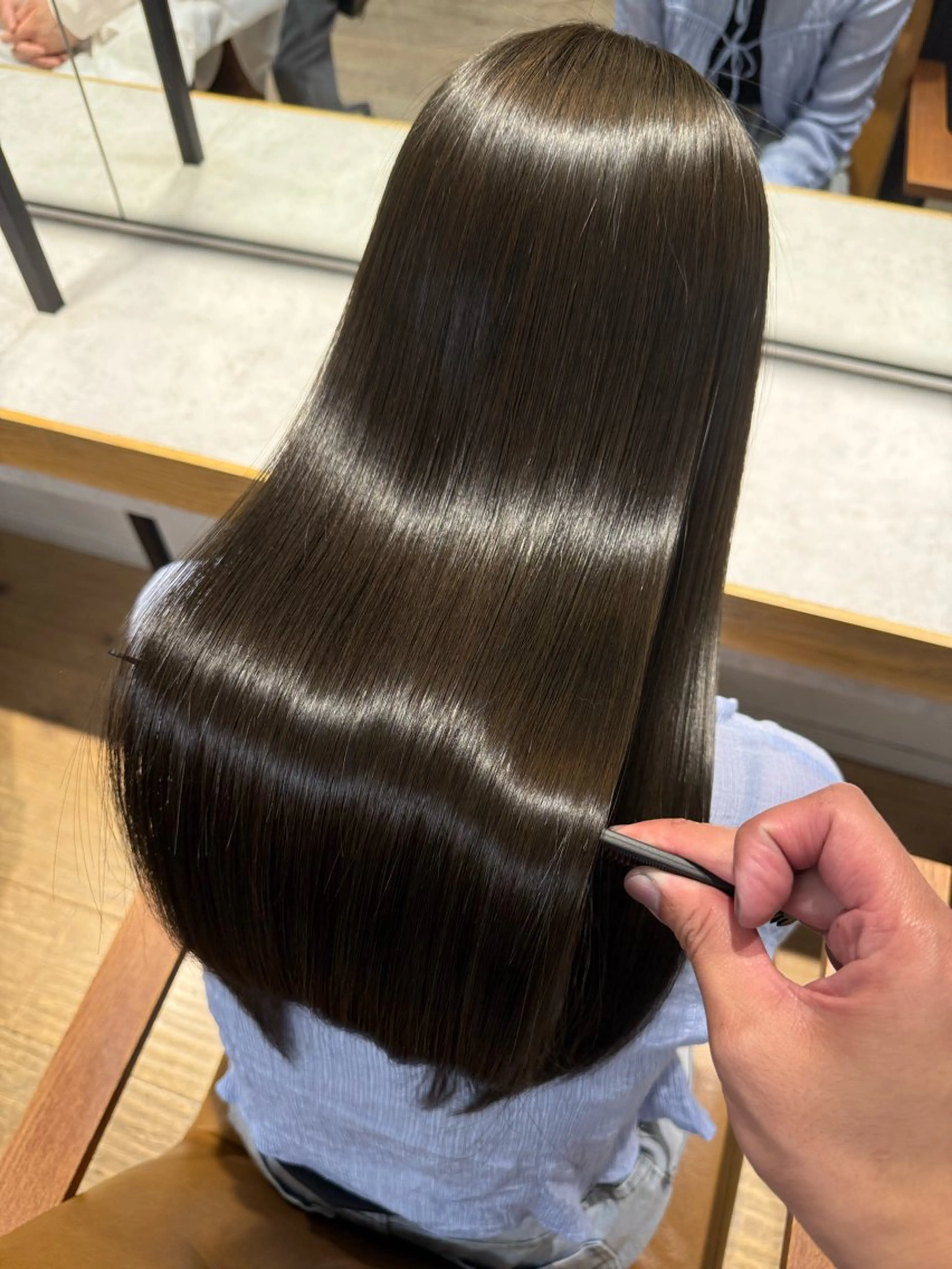 ロング カラー 吉田 裕太朗のヘアスタイル