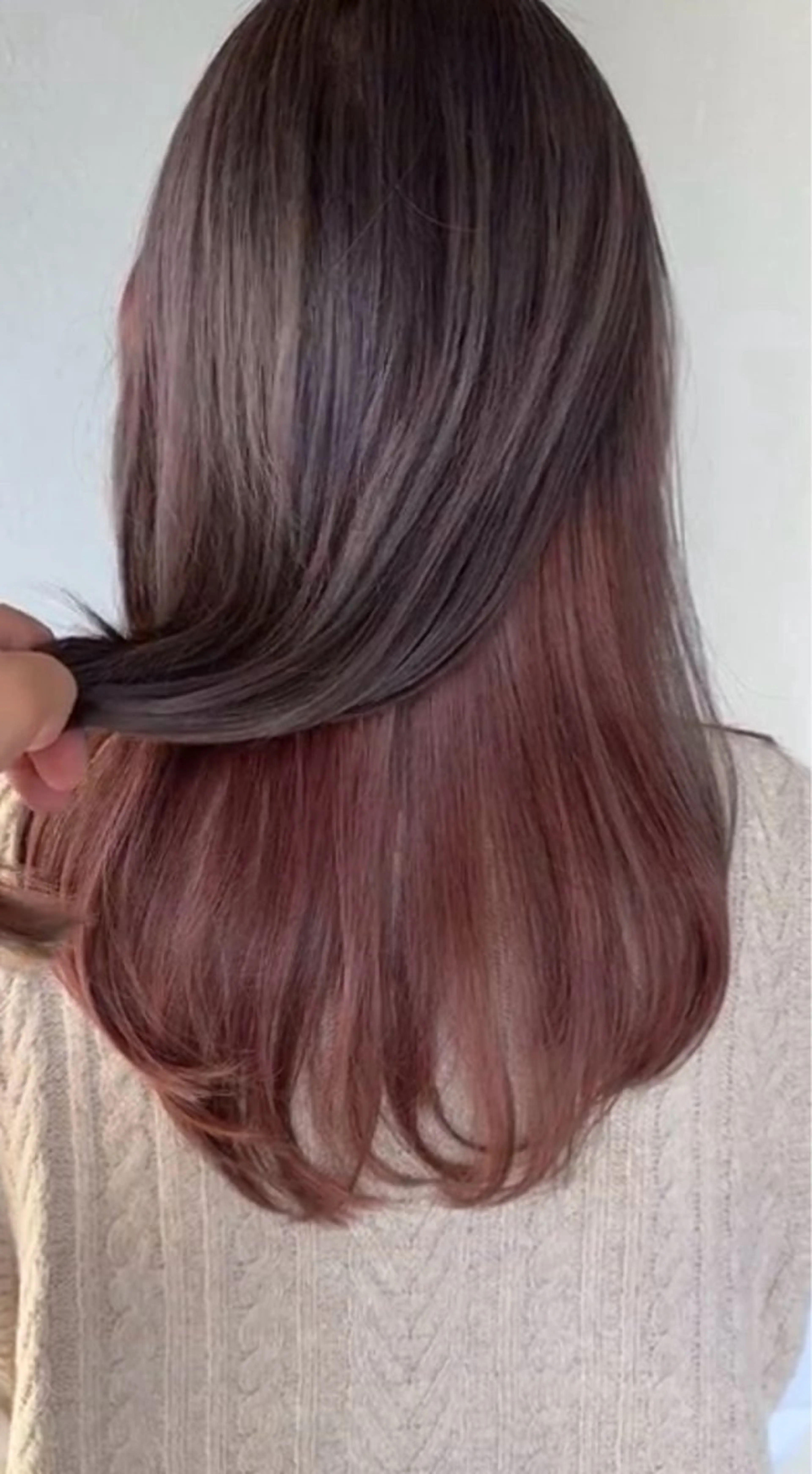 ハーフデザインカラー( ブリーチ )+全体カラー🥣◝✩の写真