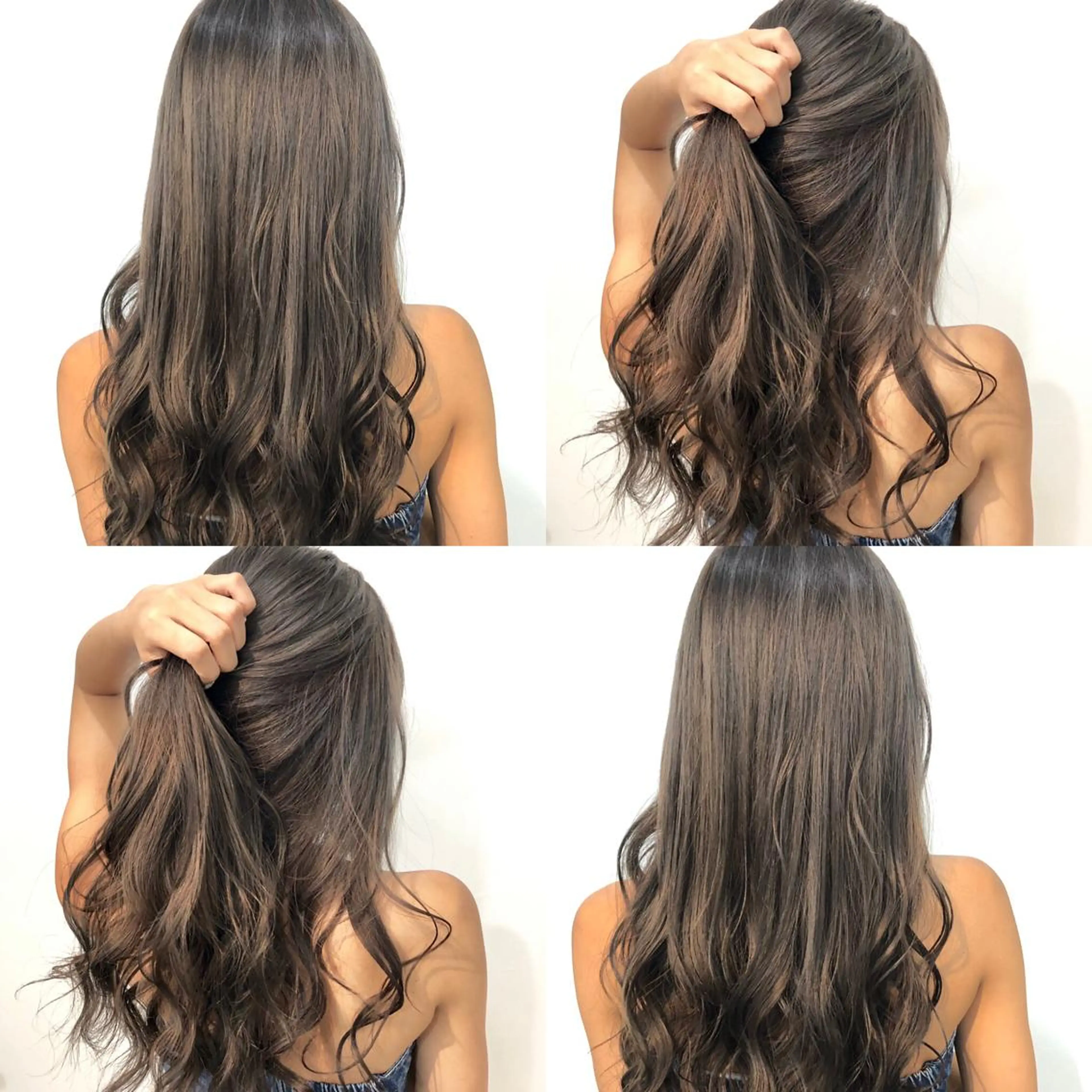 ロング カラー グレージュ ミルクティーグレージュ 最高峰の技術力☆ 樋口健人のヘアスタイル