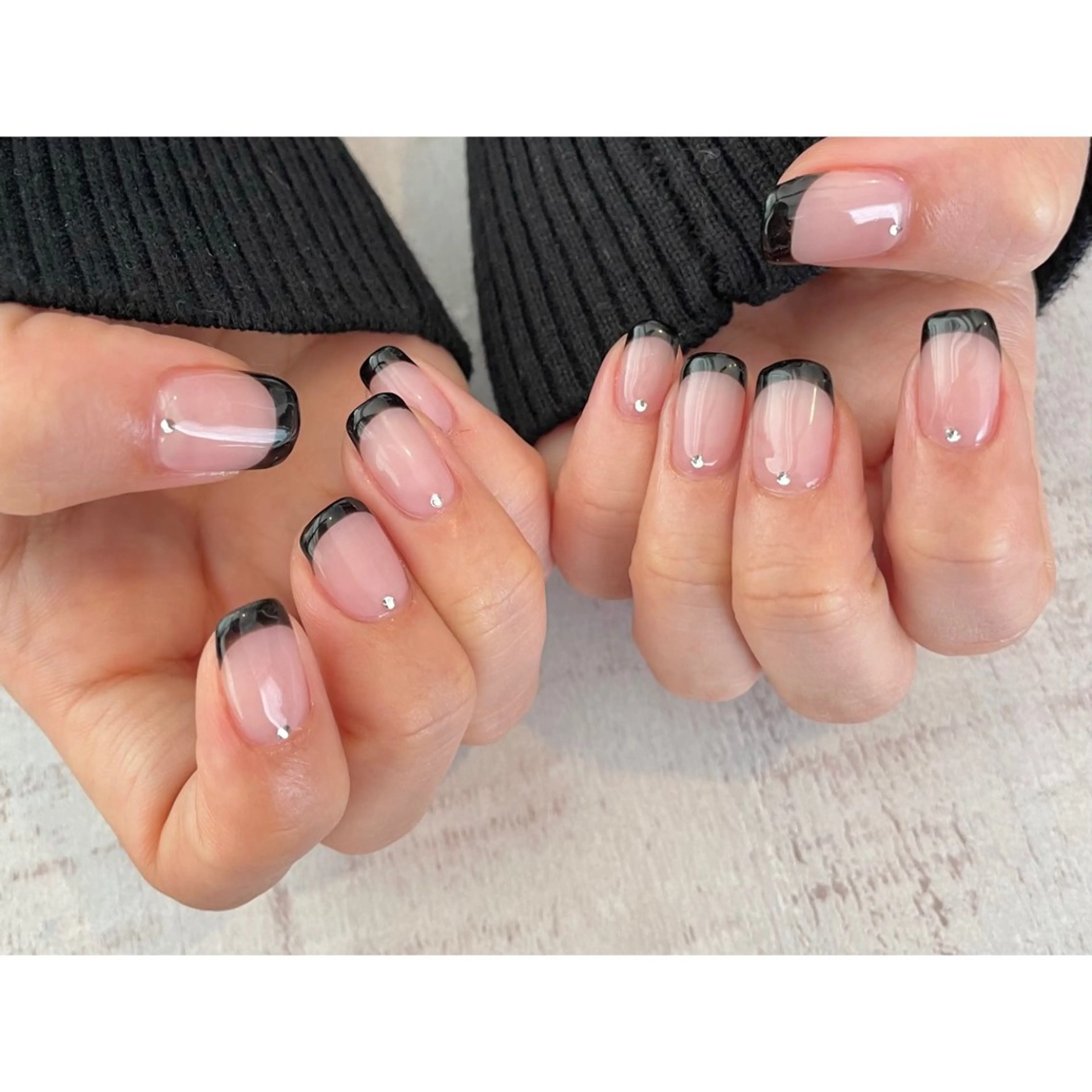 ネイル ハンドネイル 𖡼 yumenoのネイルデザイン