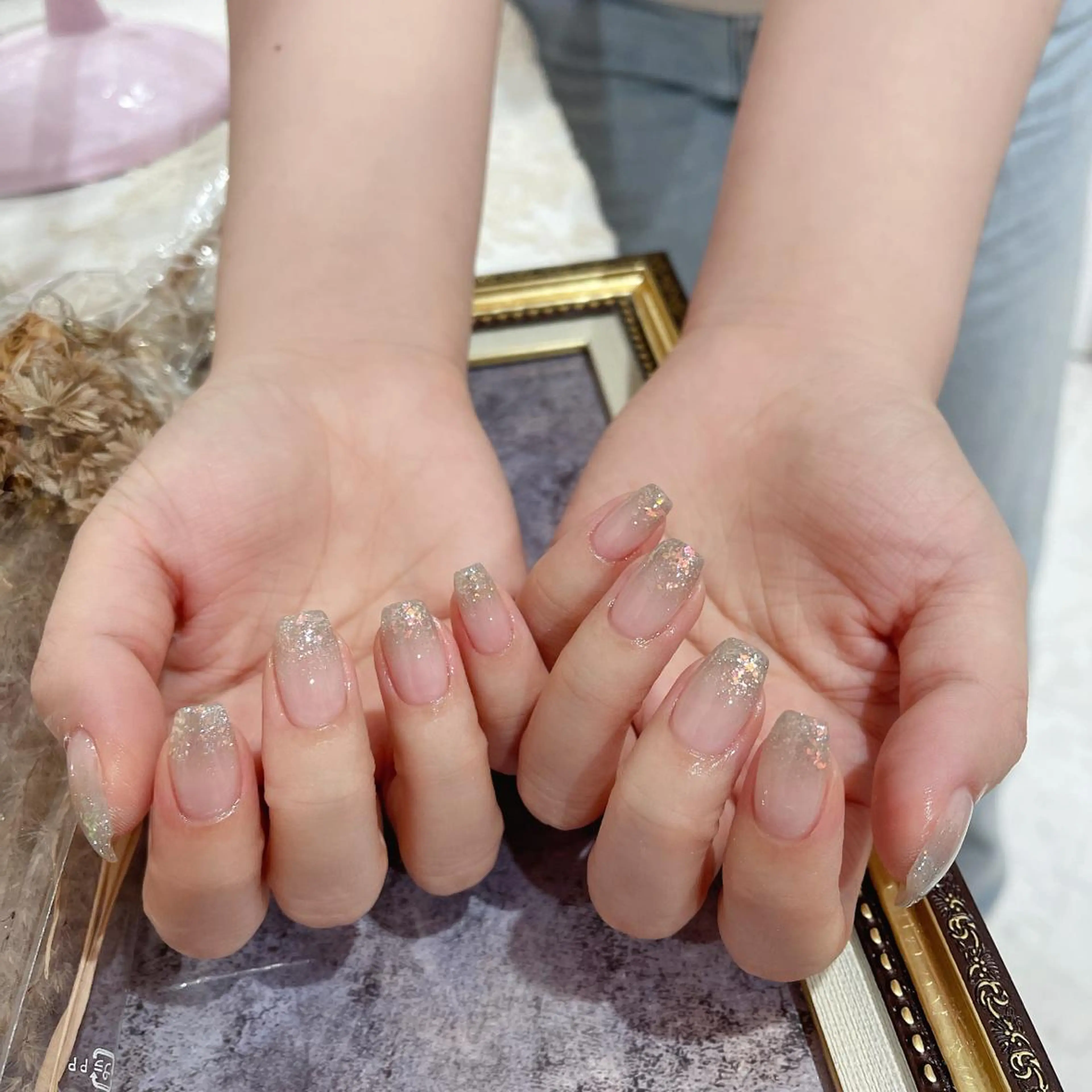 ネイル ラメ(グリッター) FLY Nail Salonのネイルデザイン