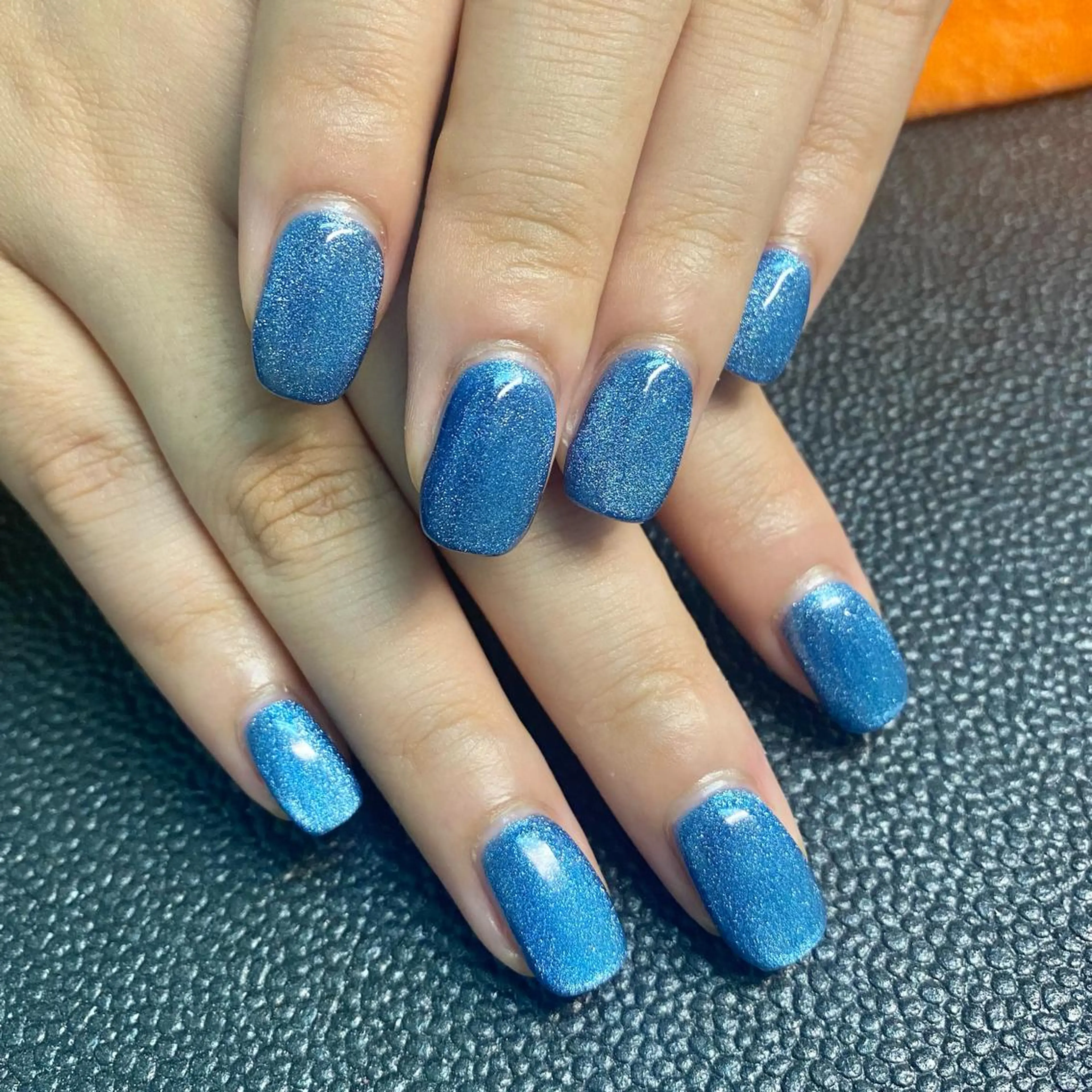 ネイル ブルー マグネットネイル kagami所属・kagami マイのネイルデザイン