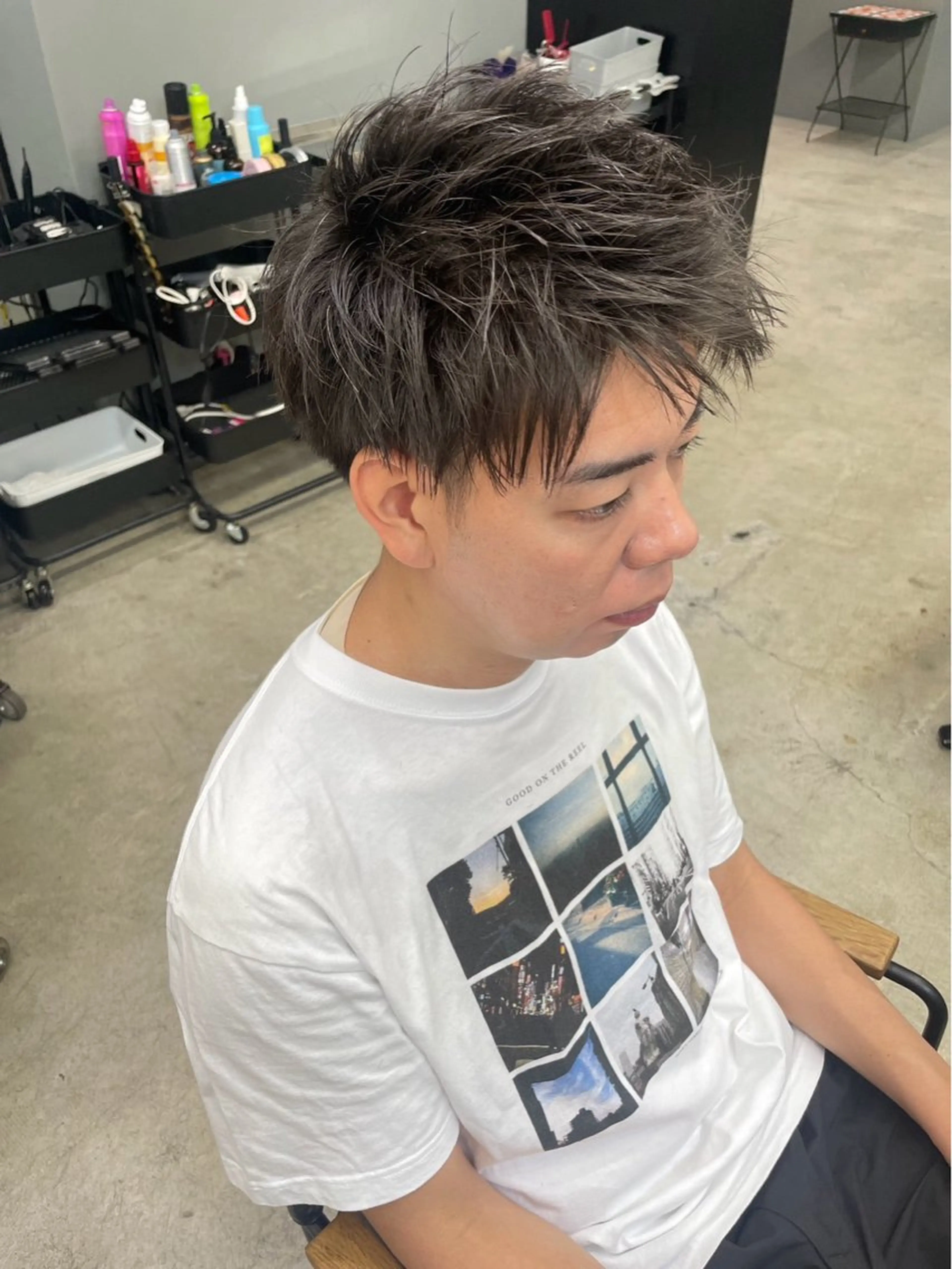 ショート メンズ メンズ専門サロン wokeのヘアスタイル