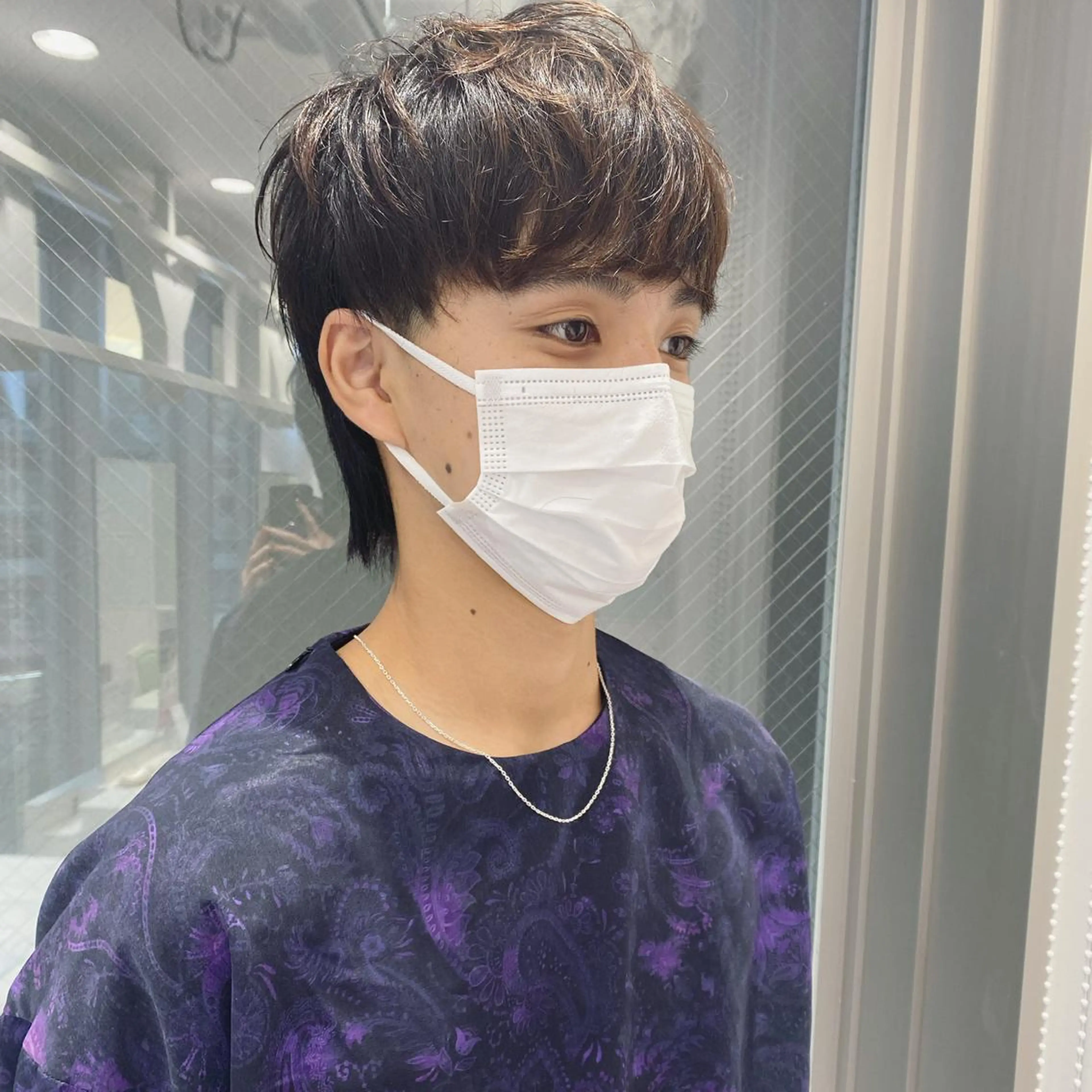 メンズ メンズウルフカット ウルフカット ウルフカット／吉村 桃子のヘアスタイル