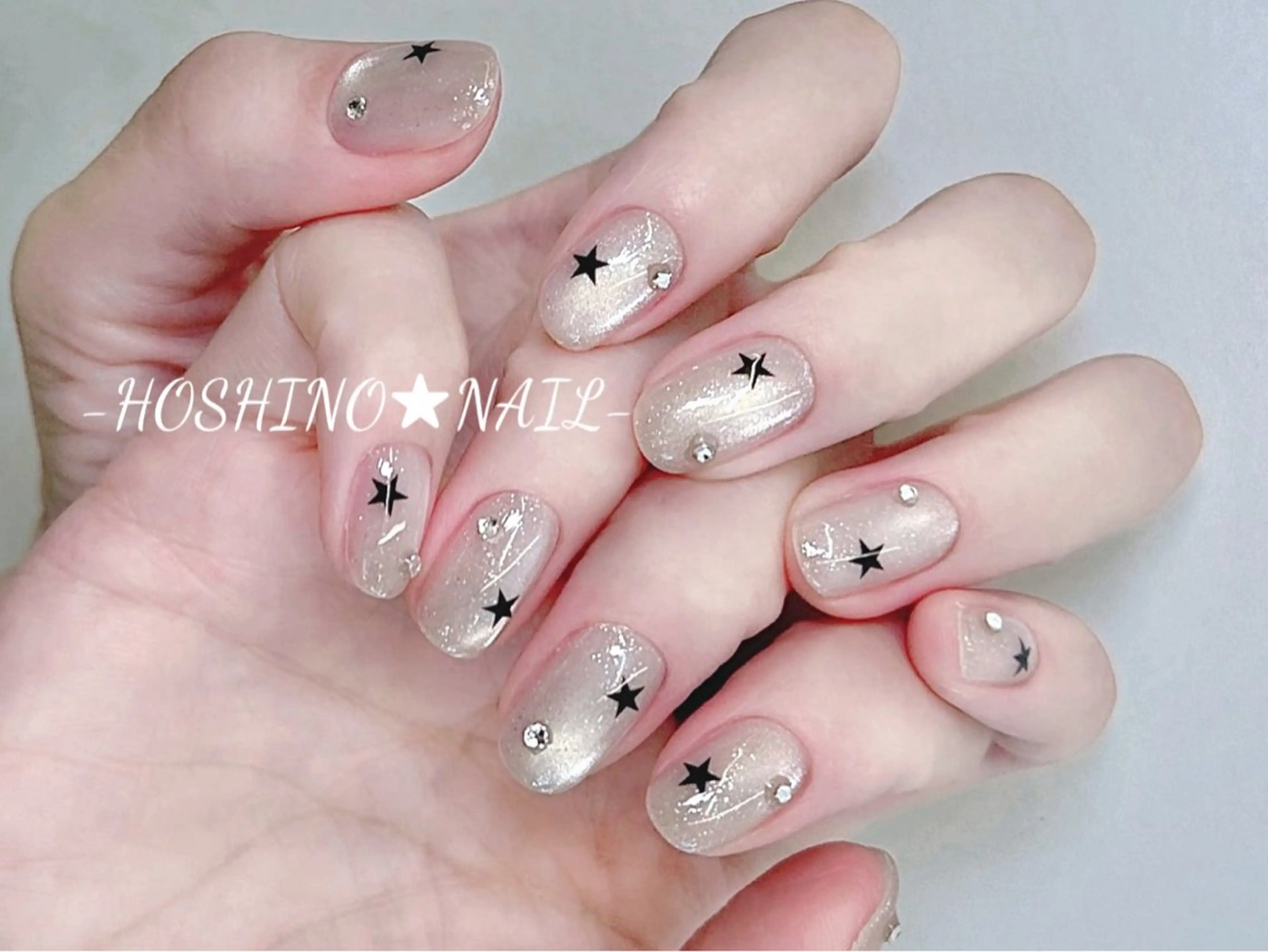 ネイル 長さ出し フットネイル ジェルネイル 韓国ネイル マグネットネイル ハンドネイル ★HOSHINO NAIL★新宿店のネイルデザイン