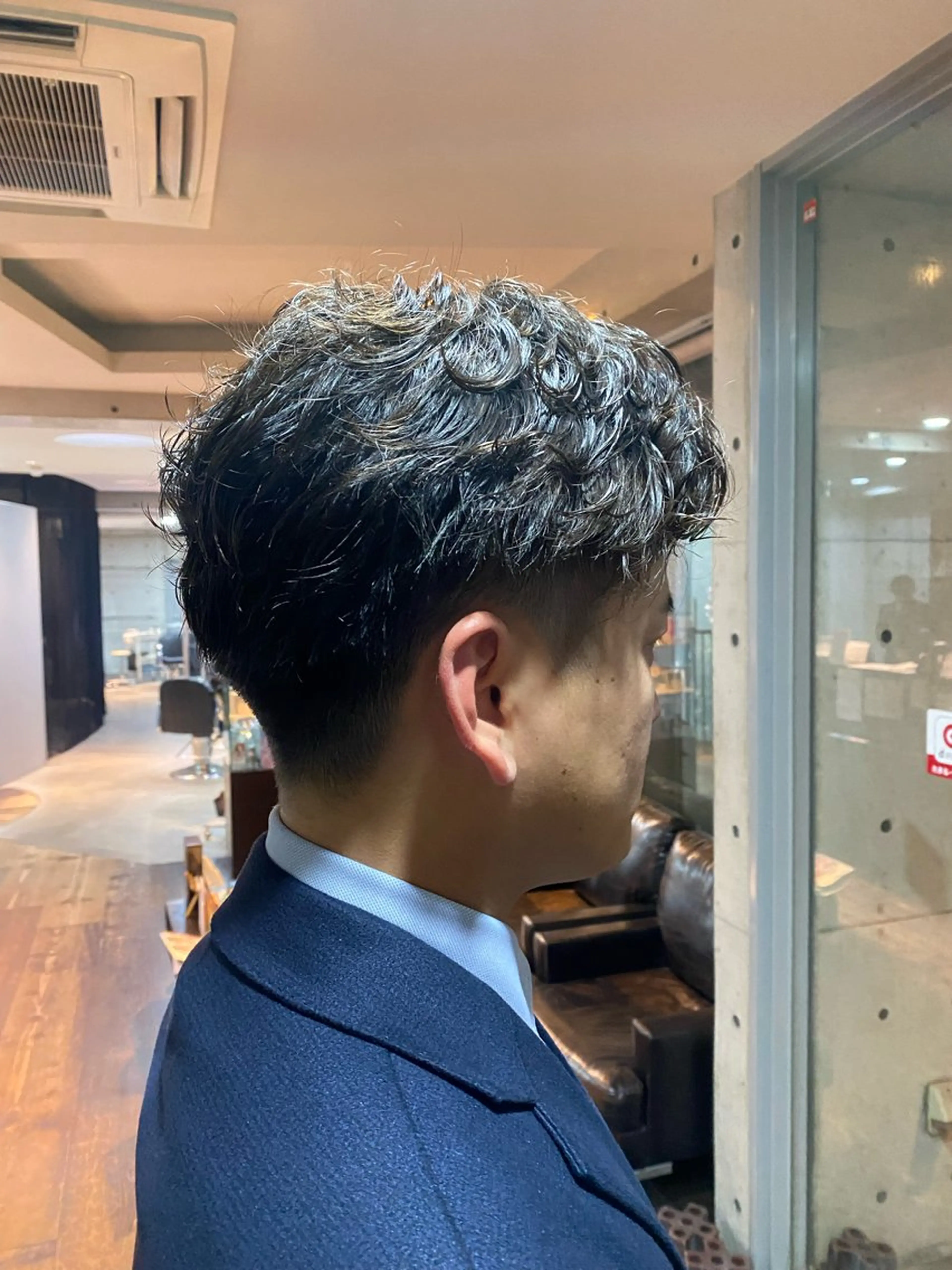 メンズ カット パーマ RYUSEI/メンズ スタイル.パーマのヘアスタイル