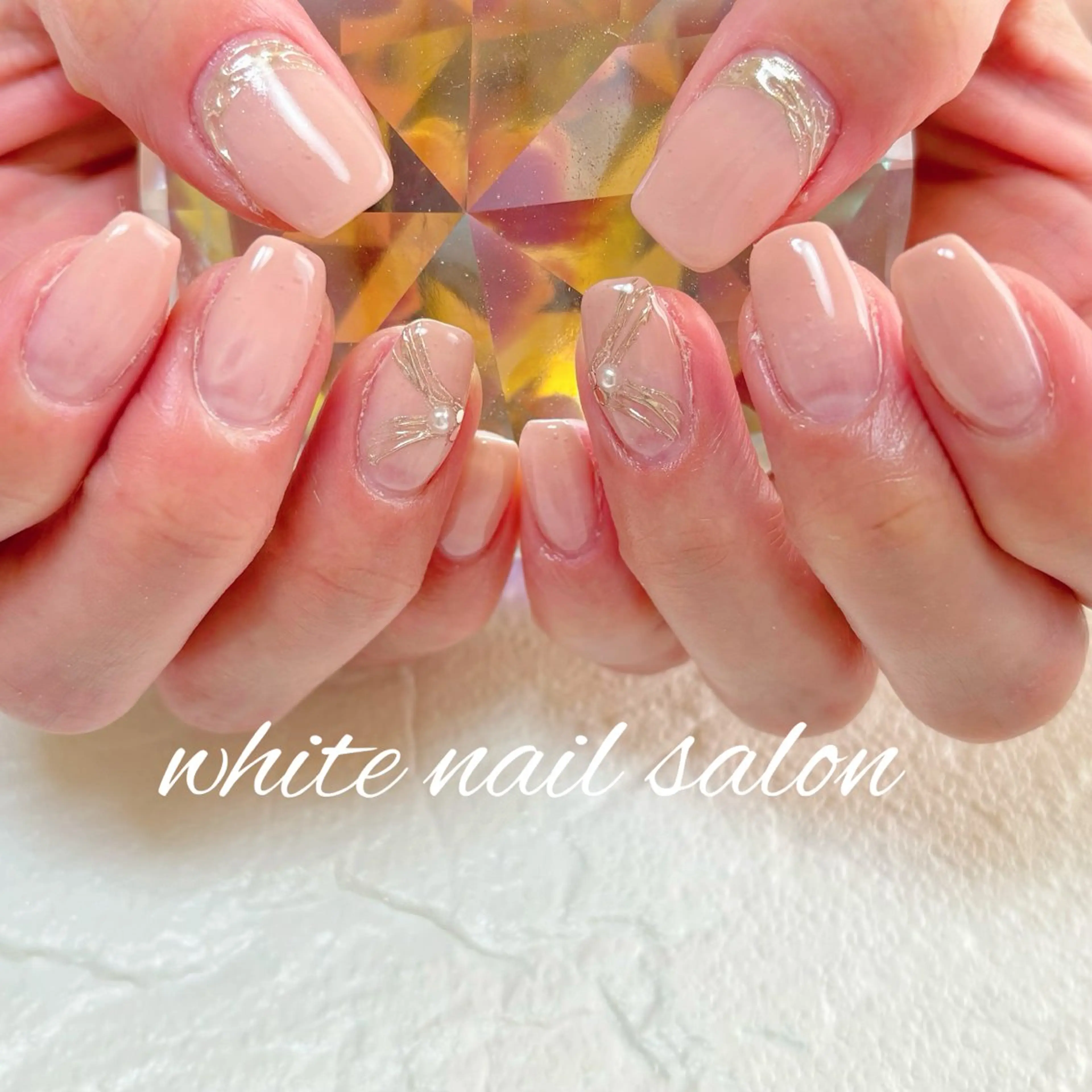 ネイル フットネイル 持ち込み ハンドネイル white nail salonのネイルデザイン