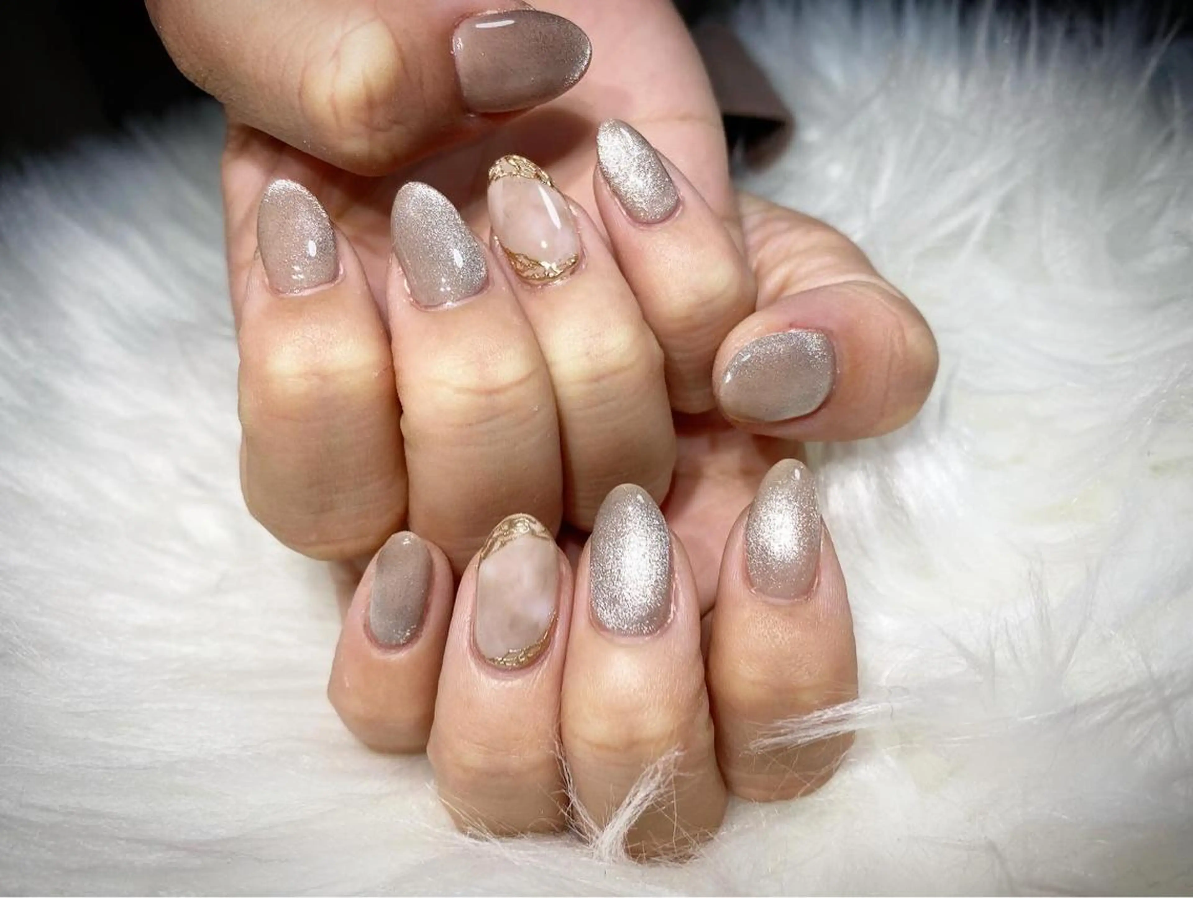 ネイル マグネットネイル ハンドネイル P. nailのネイルデザイン