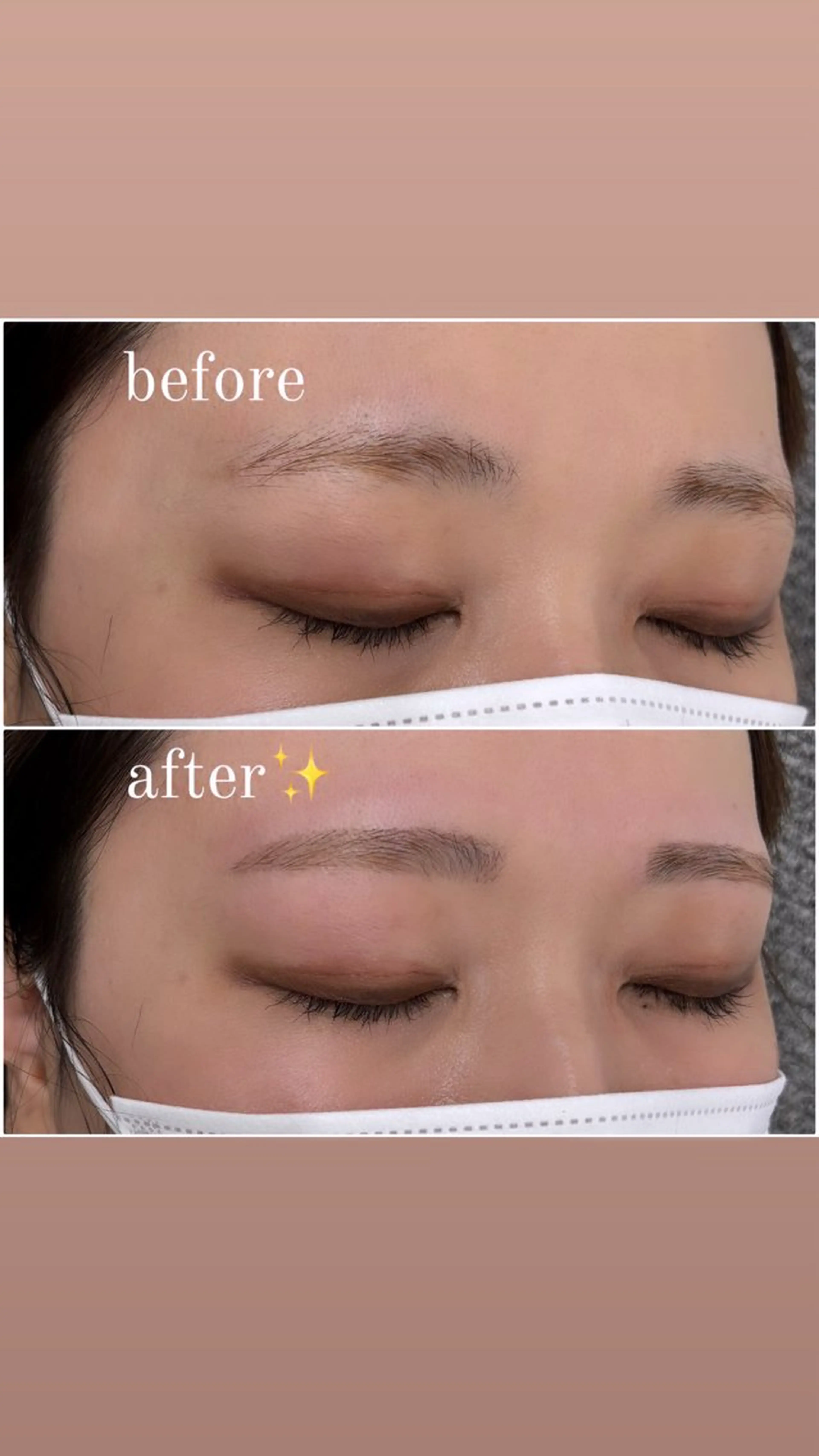 アイブロウ 眉毛ワックス脱毛 眉毛サロンEAGLE自由が丘店所属・YUTO ✨️ EAGLE自由が丘店の眉毛・アイブロウイメージ