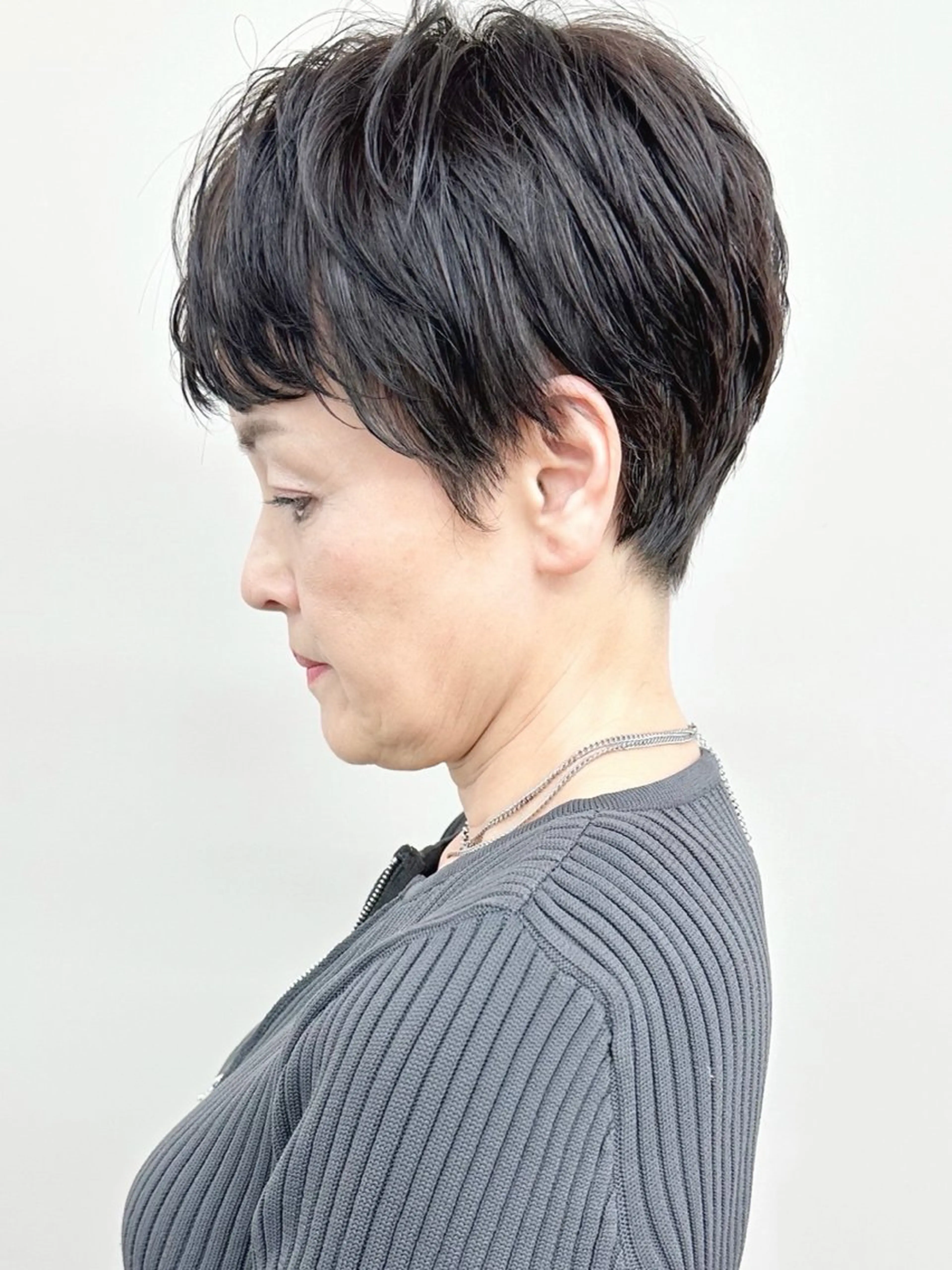 ショート 小顔ボブ/お悩み解決 /ボブパーマ/とういのヘアスタイル