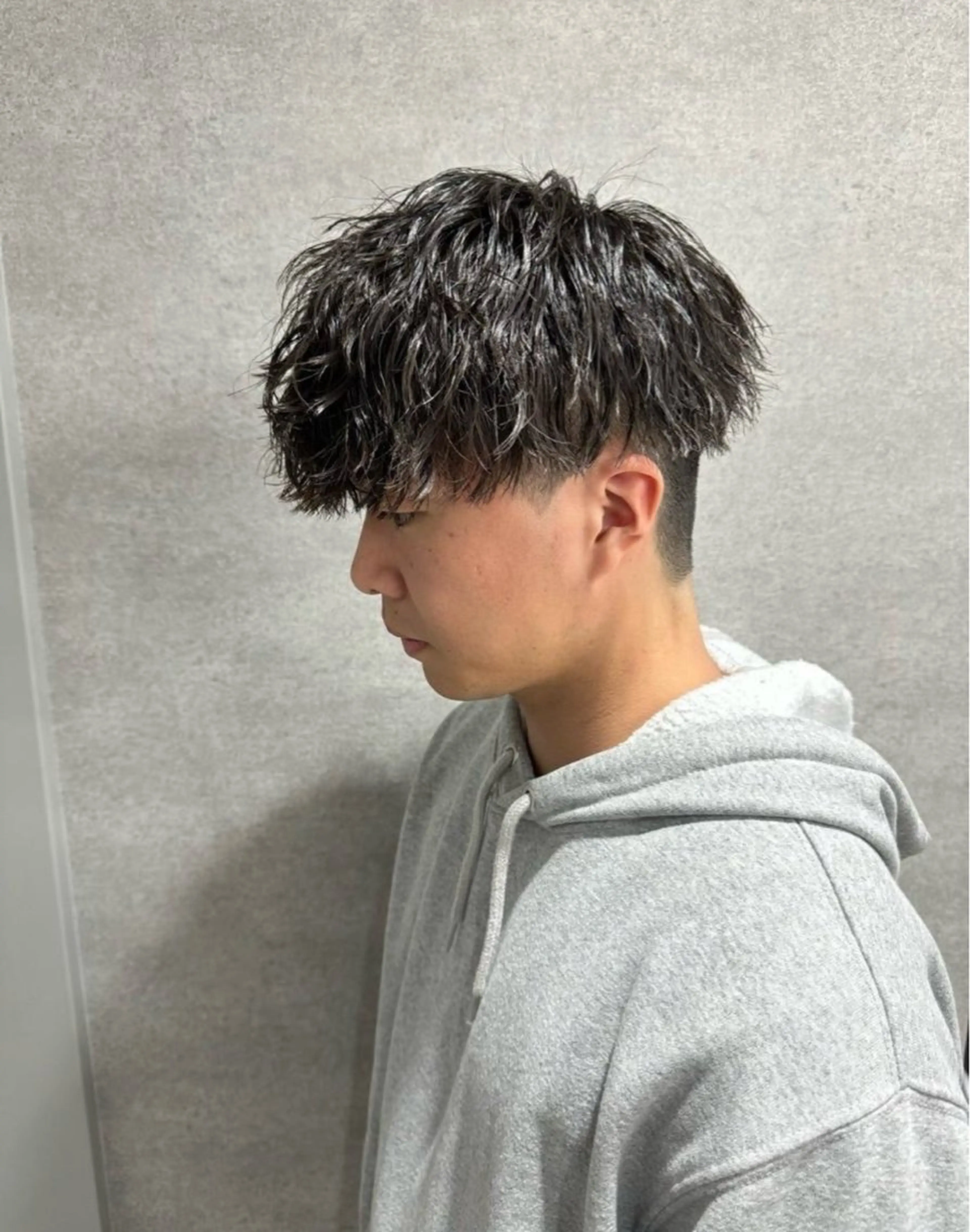 ショート パーマ メンズ ITbyALBUM藤沢店所属・IT by ALBUM立川のヘアスタイル