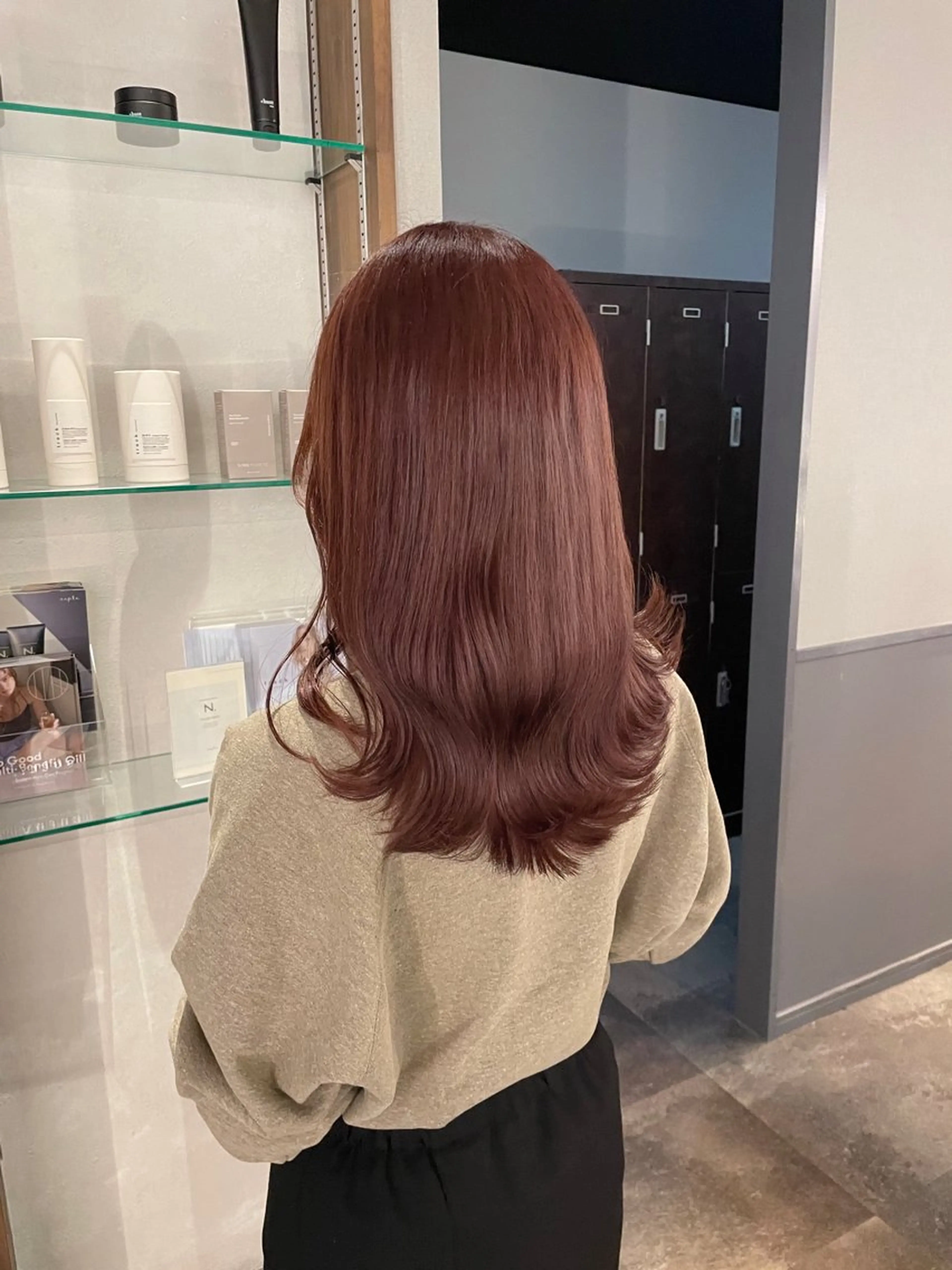 セミロング カット ヘアカラー トリートメント KANA🌷 髪質改善のヘアスタイル