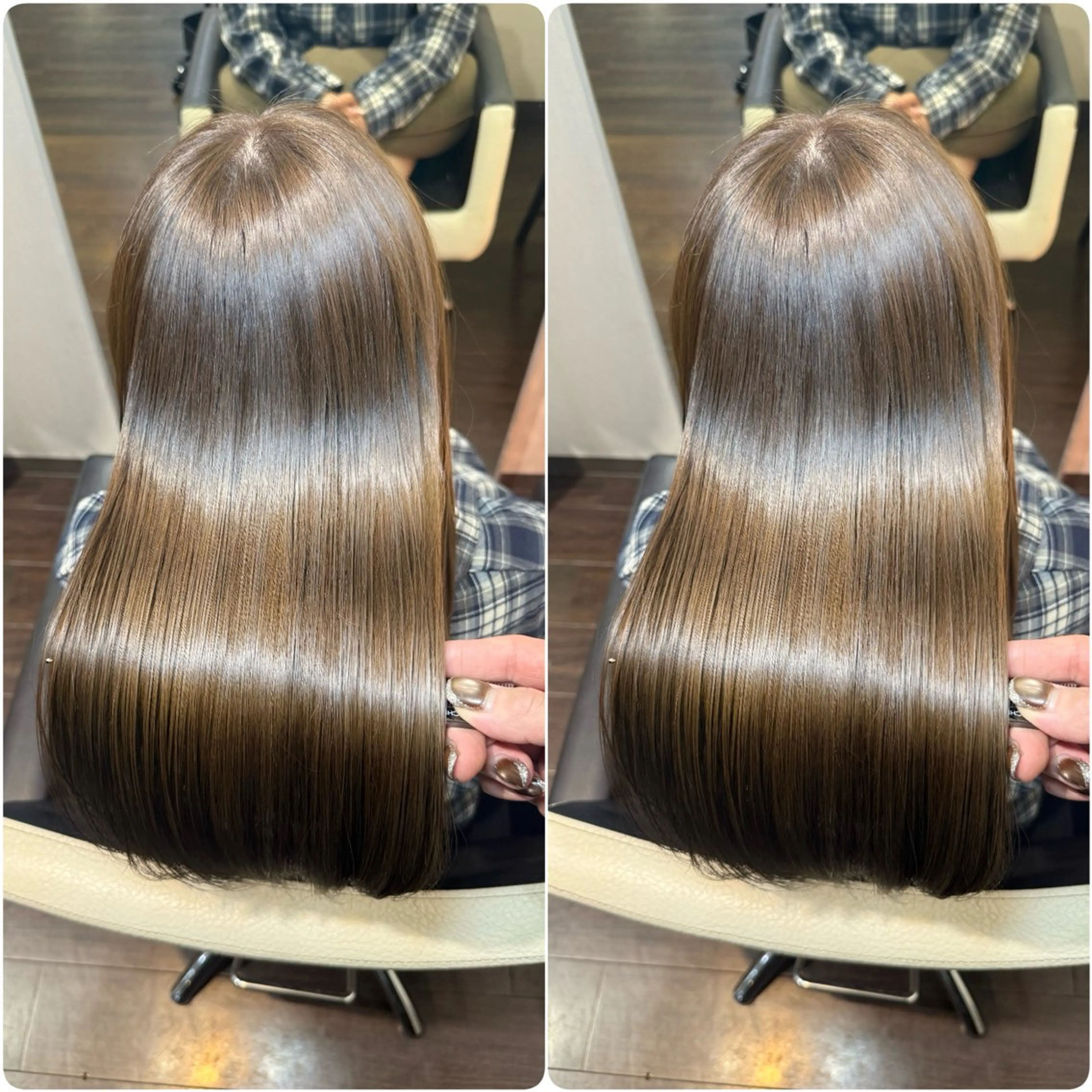 ロング カラー カット ヘアカラー トリートメント ヘッドスパ youres hair 髪質改善トリートメント&ヘッドスパ　新宿EAST所属・🌹ULTOWA🌹 髪質改善/縮毛/店長のヘアスタイル