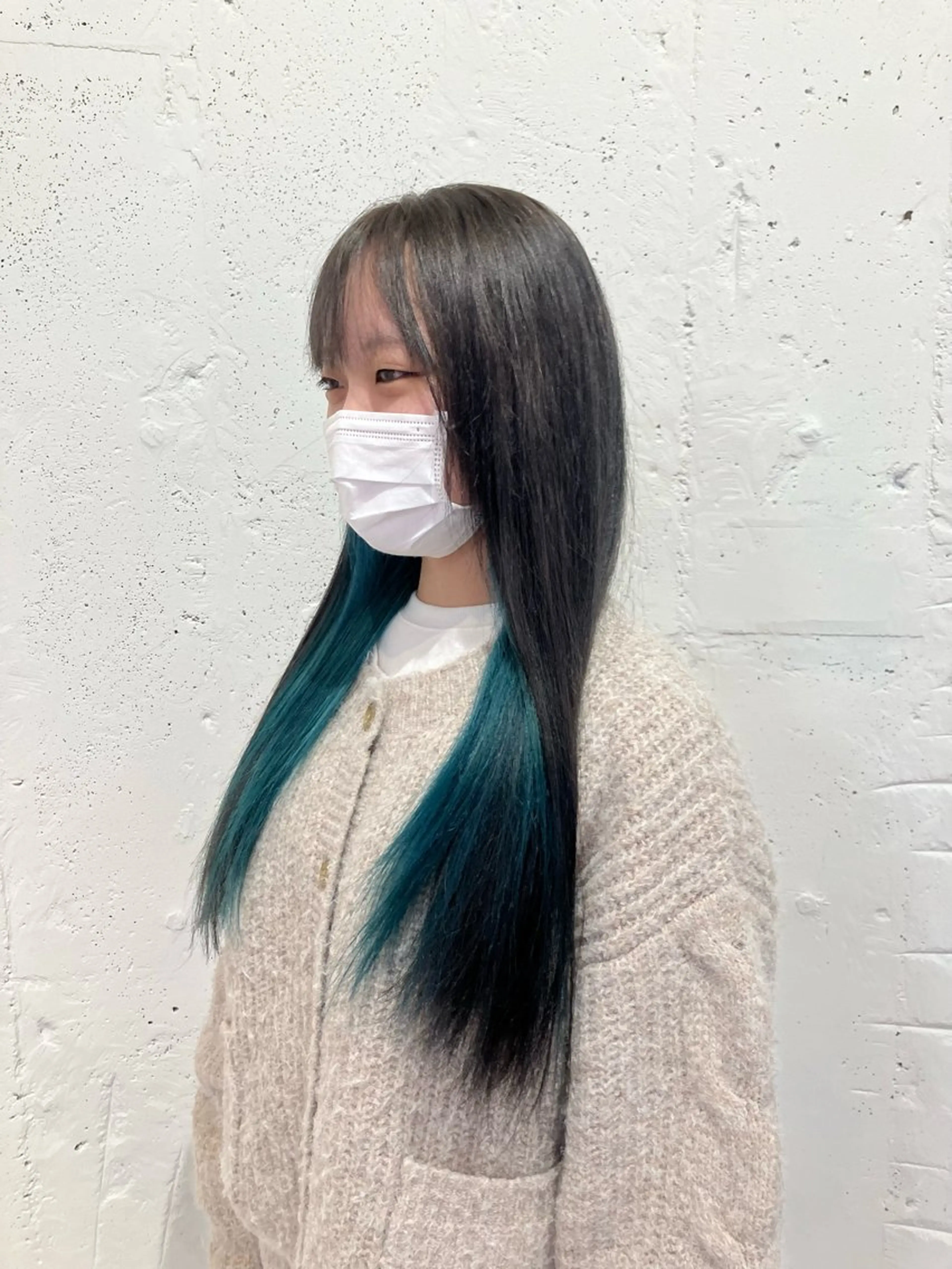 ロング カラー 透明感つやカラー🎀 ／マツエクのヘアスタイル