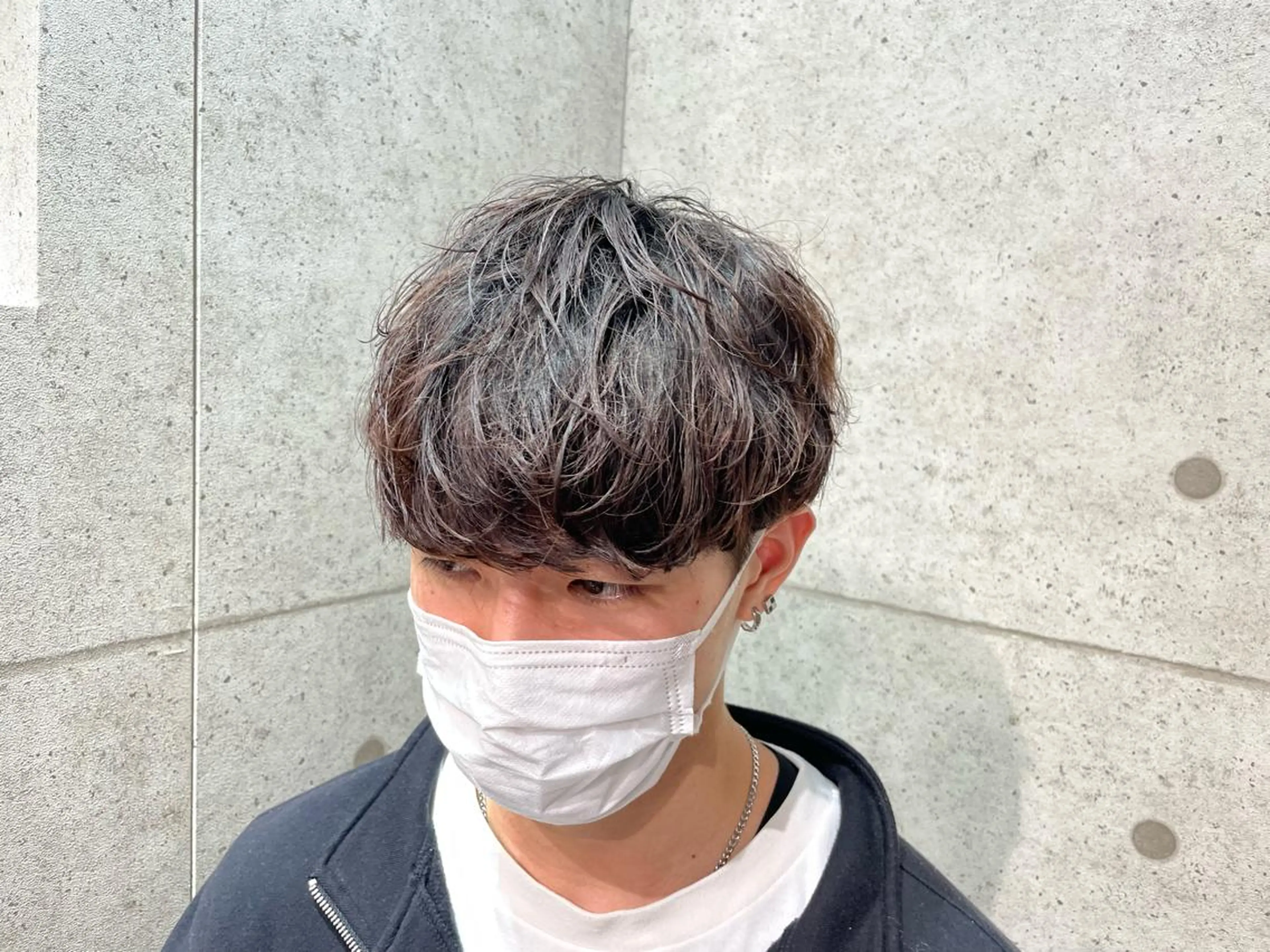 ショート パーマ メンズ ✨️ツイスパ波巻き特 化小杉澪生✨️のヘアスタイル