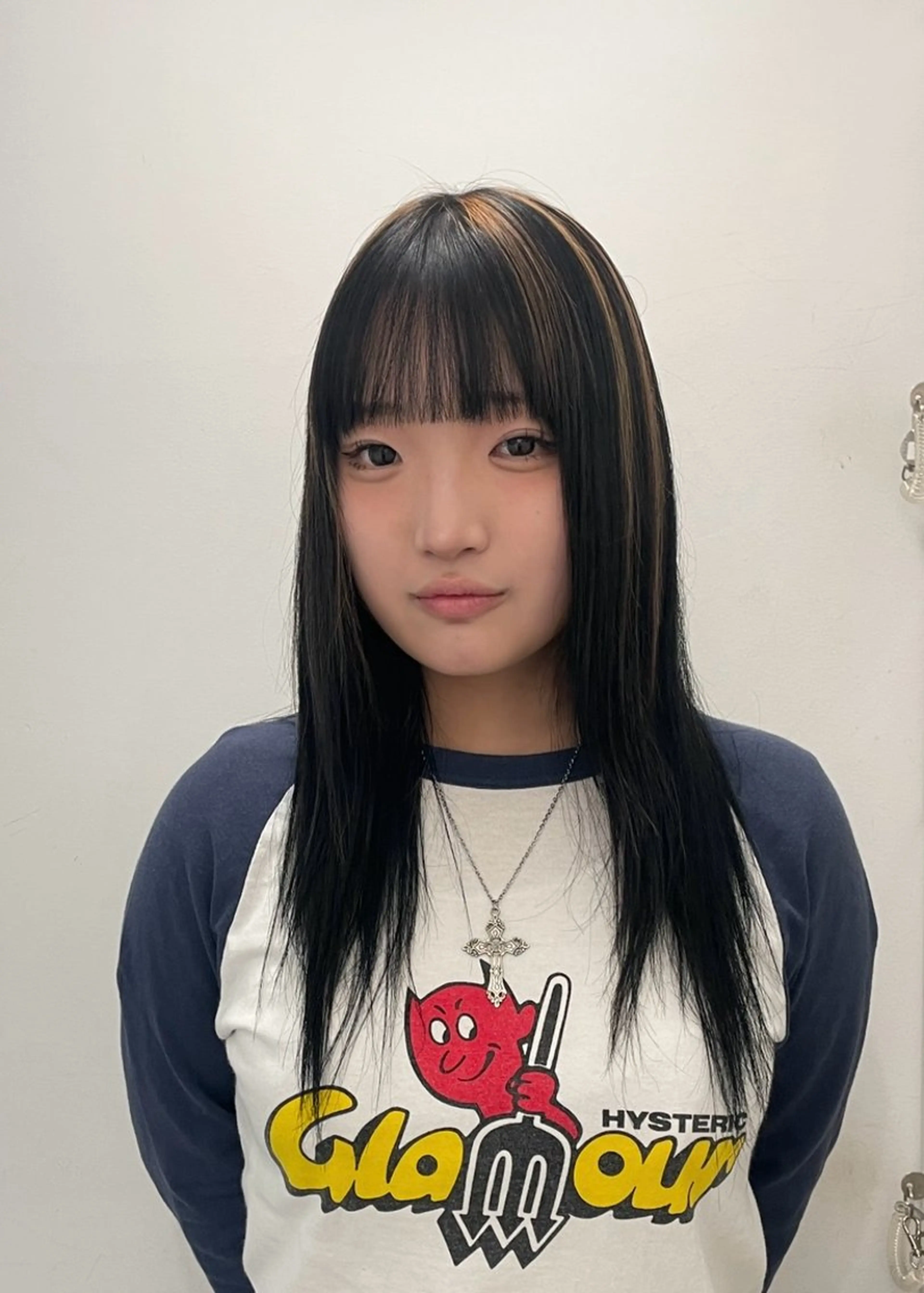 ロング 🎨白髪染め/ マニキュア/近藤怜那のヘアスタイル