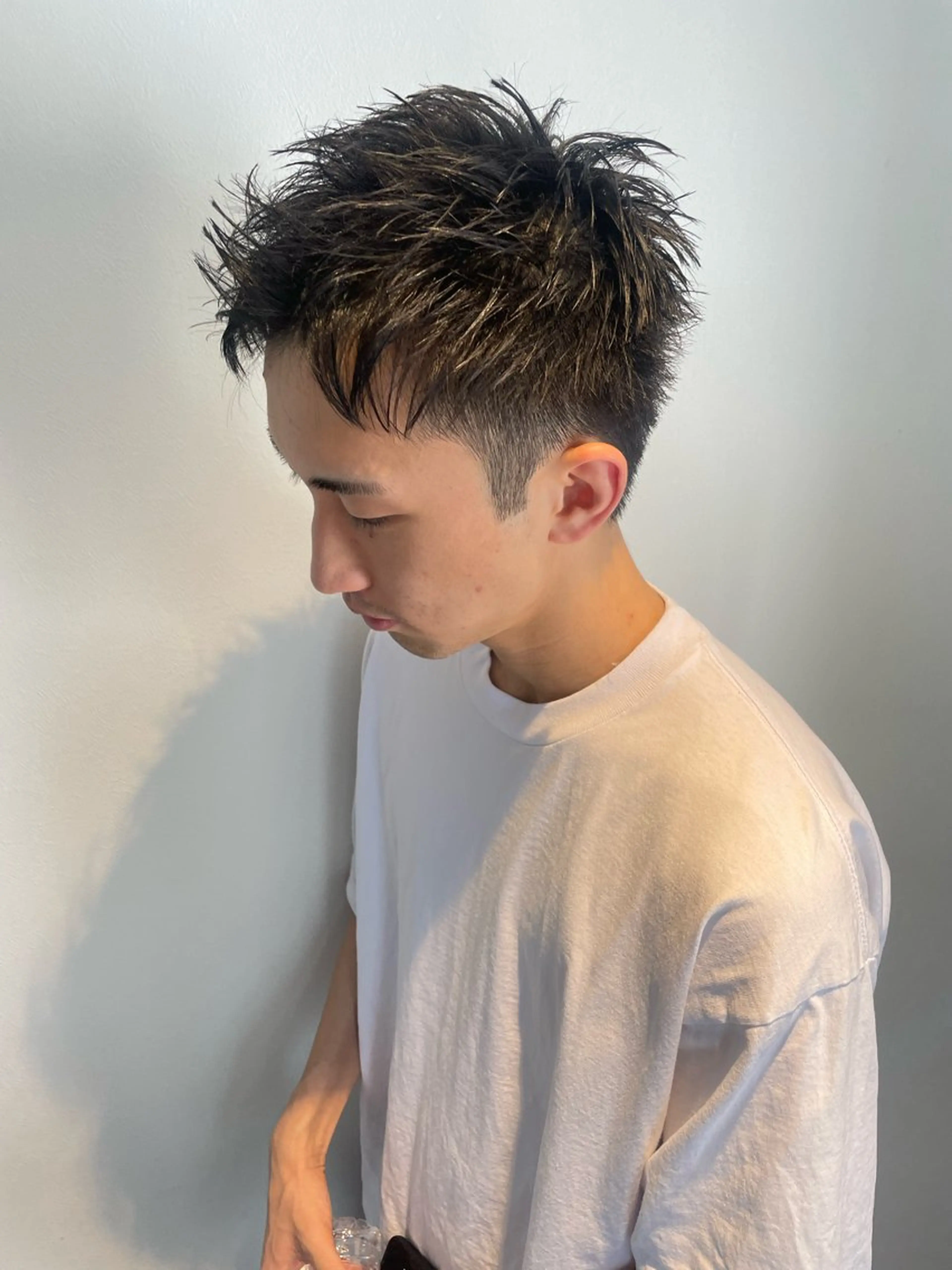 ショート メンズ スパイキーショート ショートヘア カット AMI 【RAWTOKYOのヘアスタイル