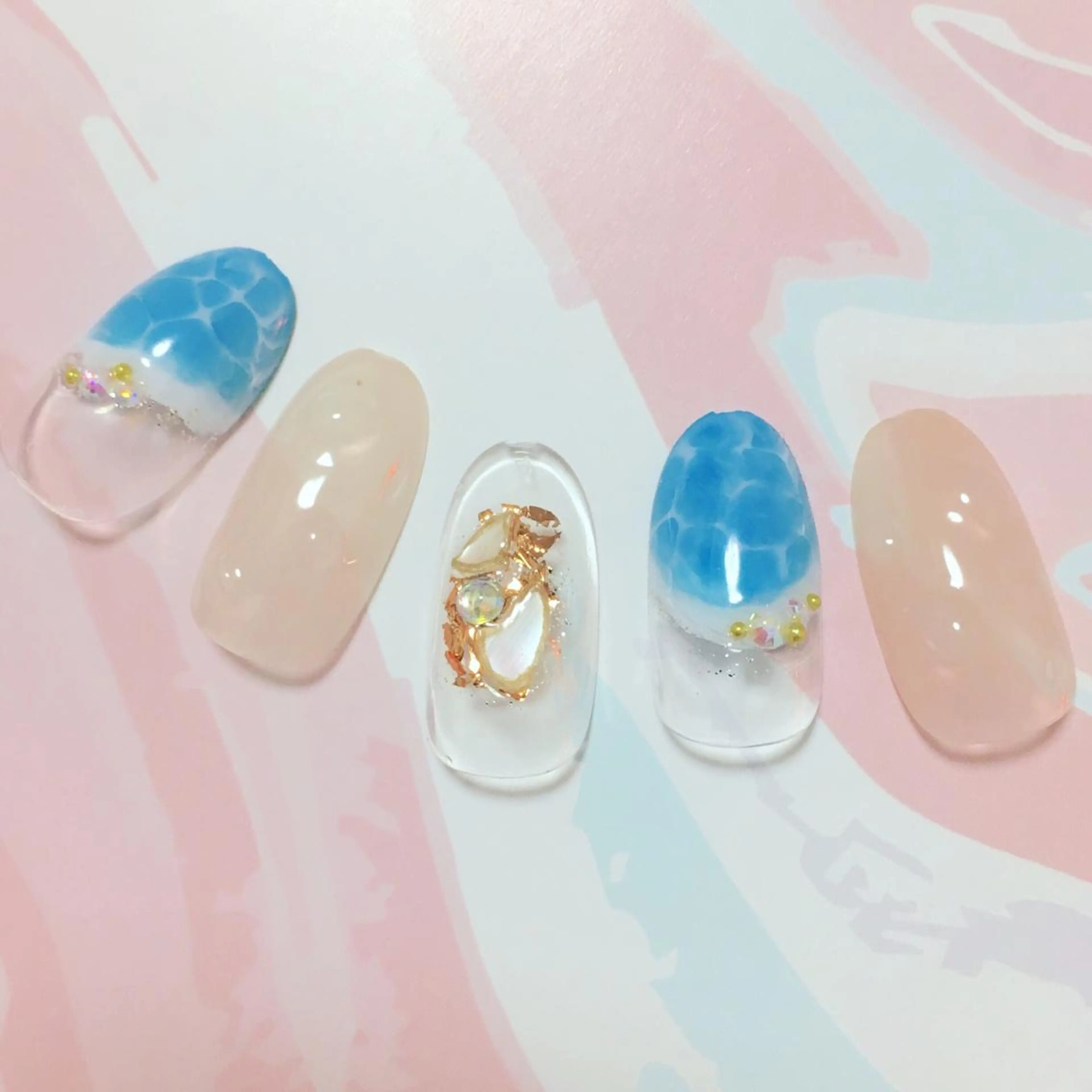 ネイル A-nail エーネイル所属・M. ERIのネイルデザイン