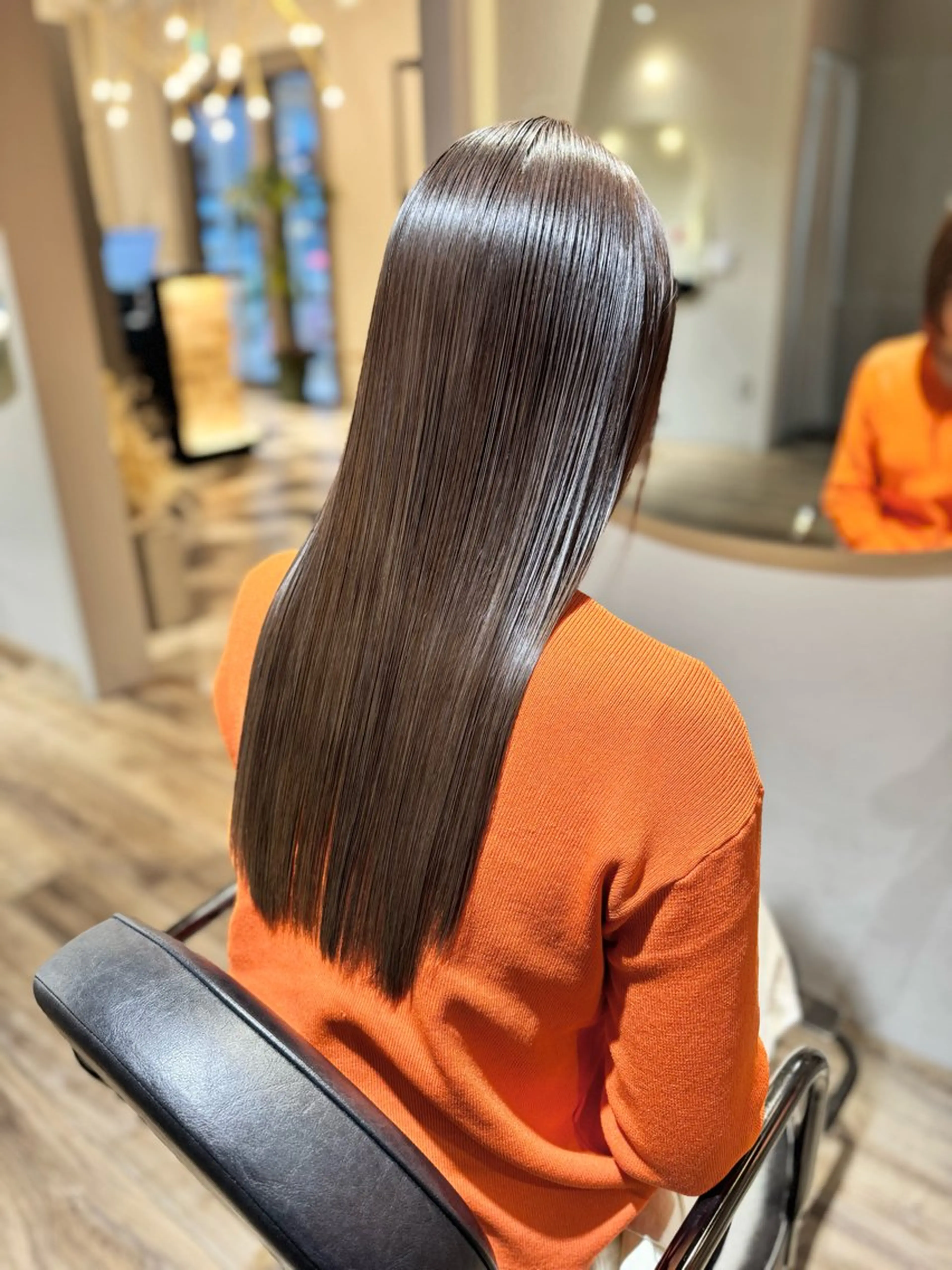 ロング カット ヘアカラー 【天満1艶髪】潤艶/ 髪質改善🌹釣本竜哉のヘアスタイル