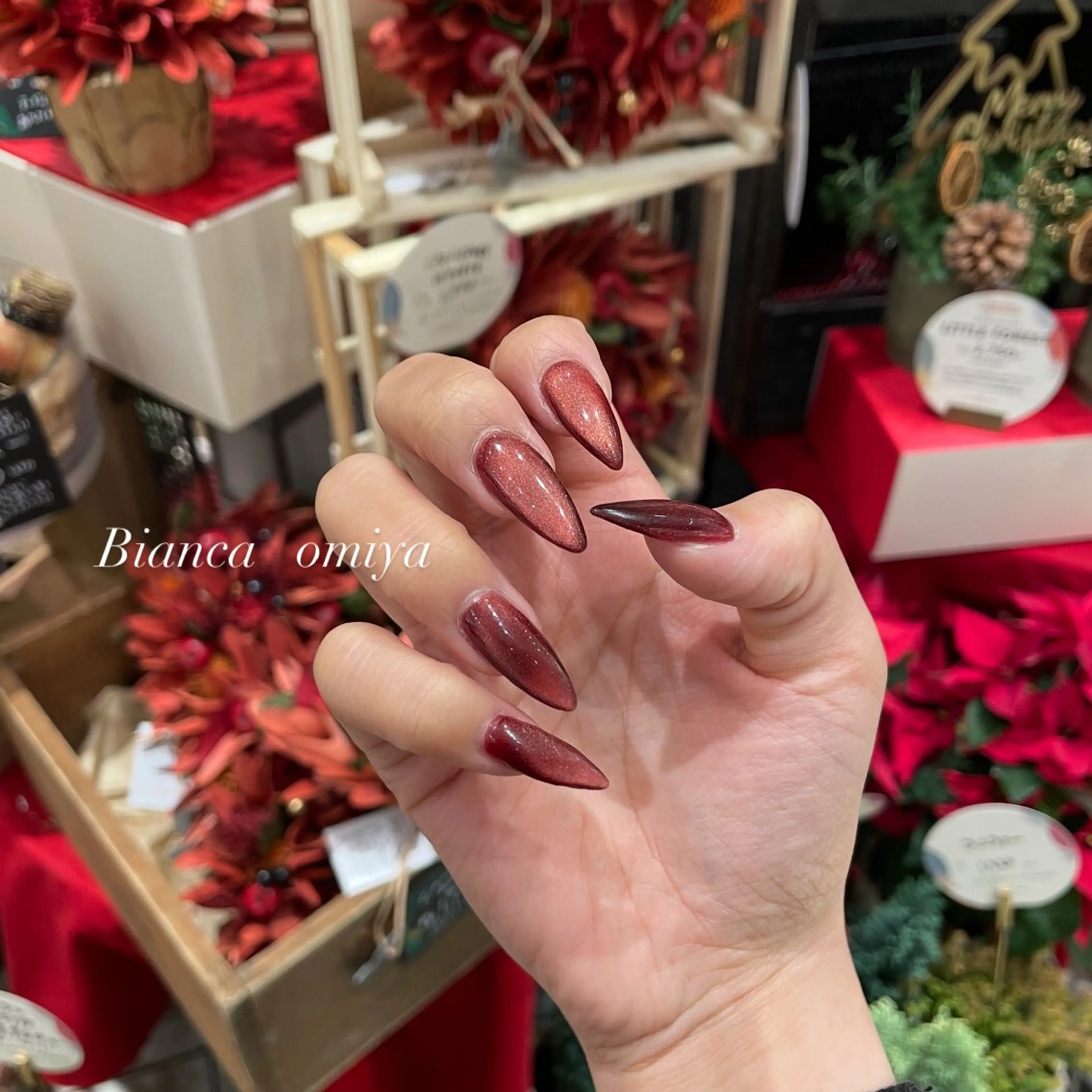 【オフ有り】うる艶★マグネットネイルワンカラーの写真