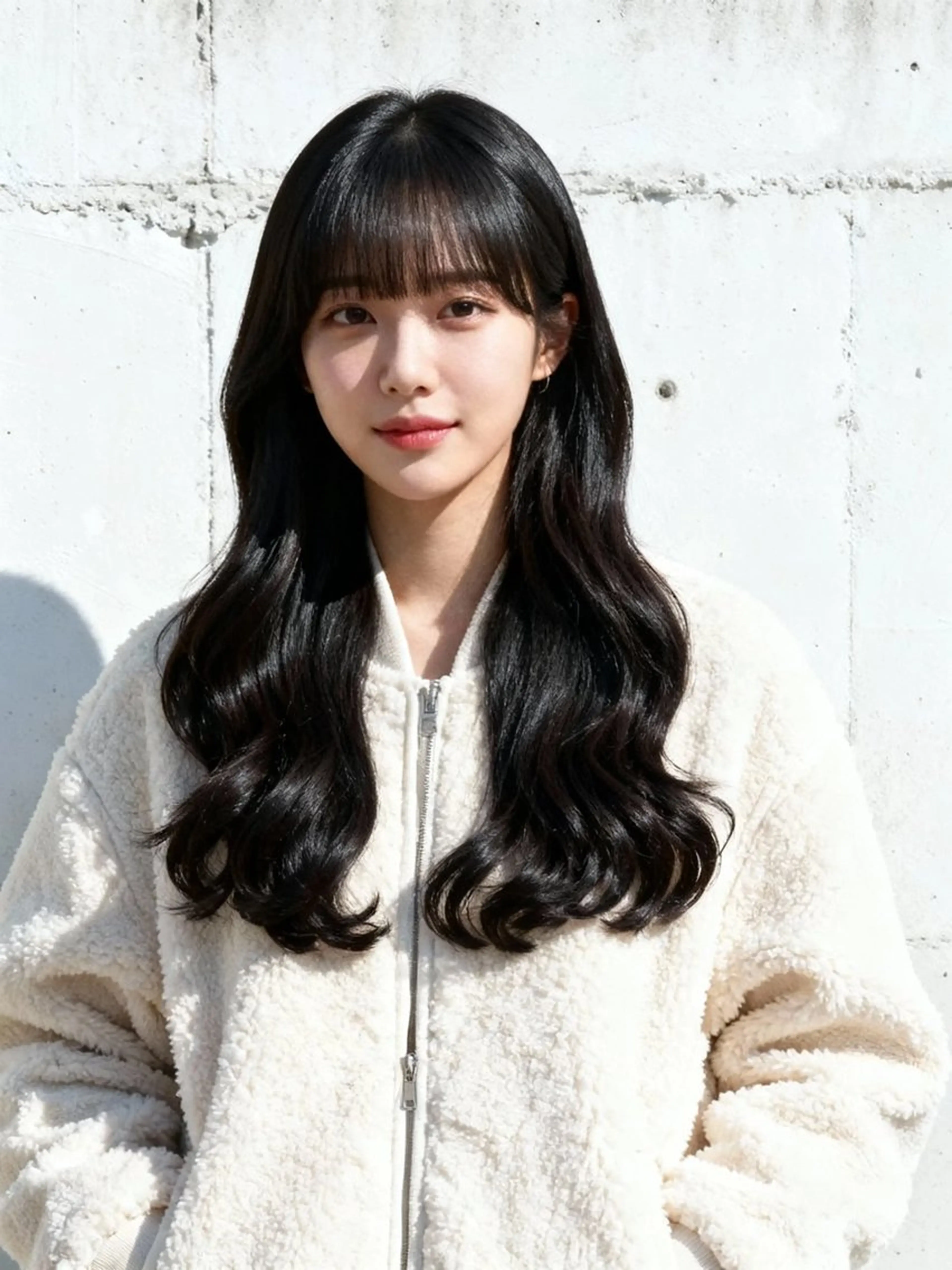 セミロング くびれヘア 顔まわりレイヤー 韓国風ヘア レイヤーカット 小顔カット カット トリートメント 韓国レイヤーカット 🫧大阪梅田レイヤーのヘアスタイル