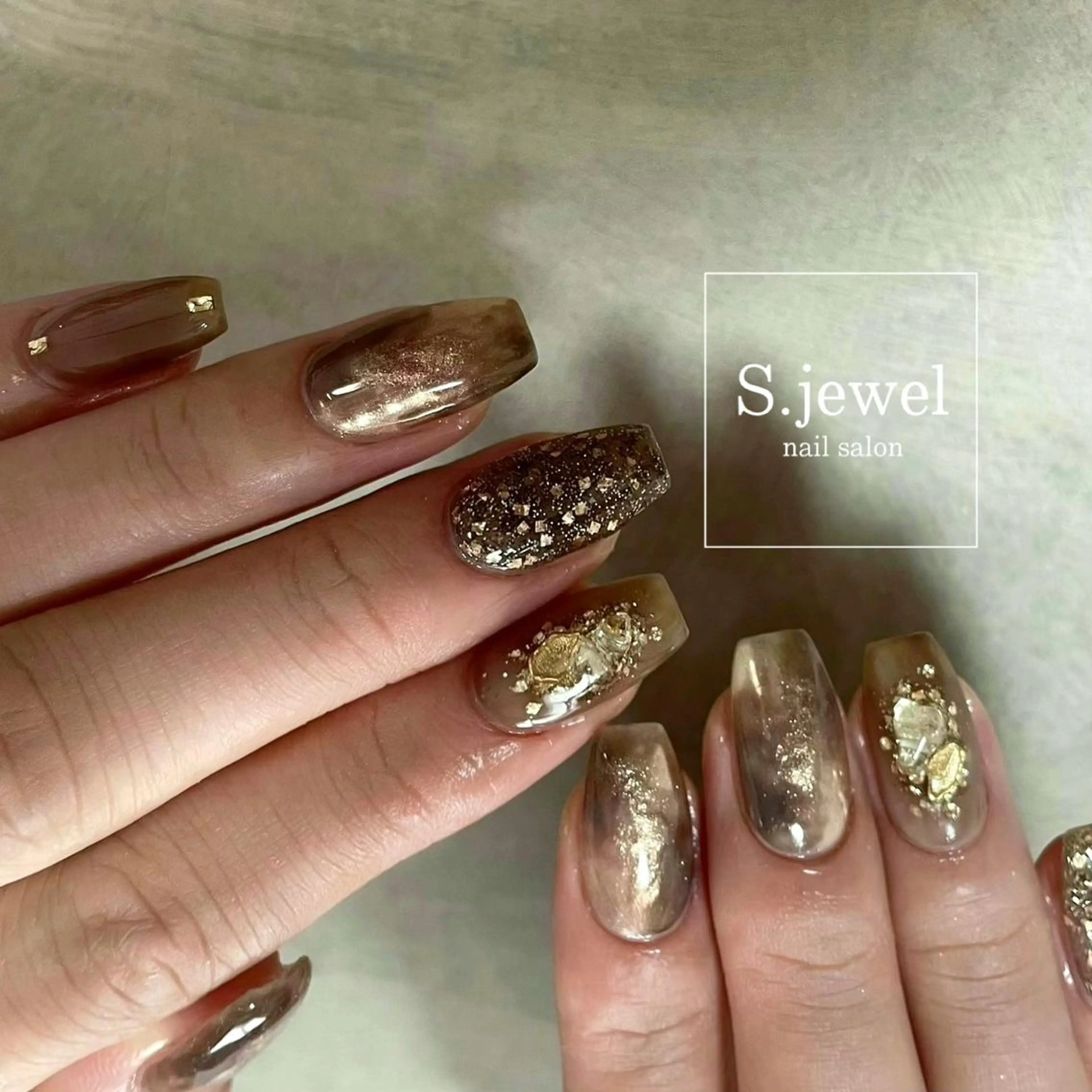 ネイル S♡JEWEL所属・S. JEWELのネイルデザイン
