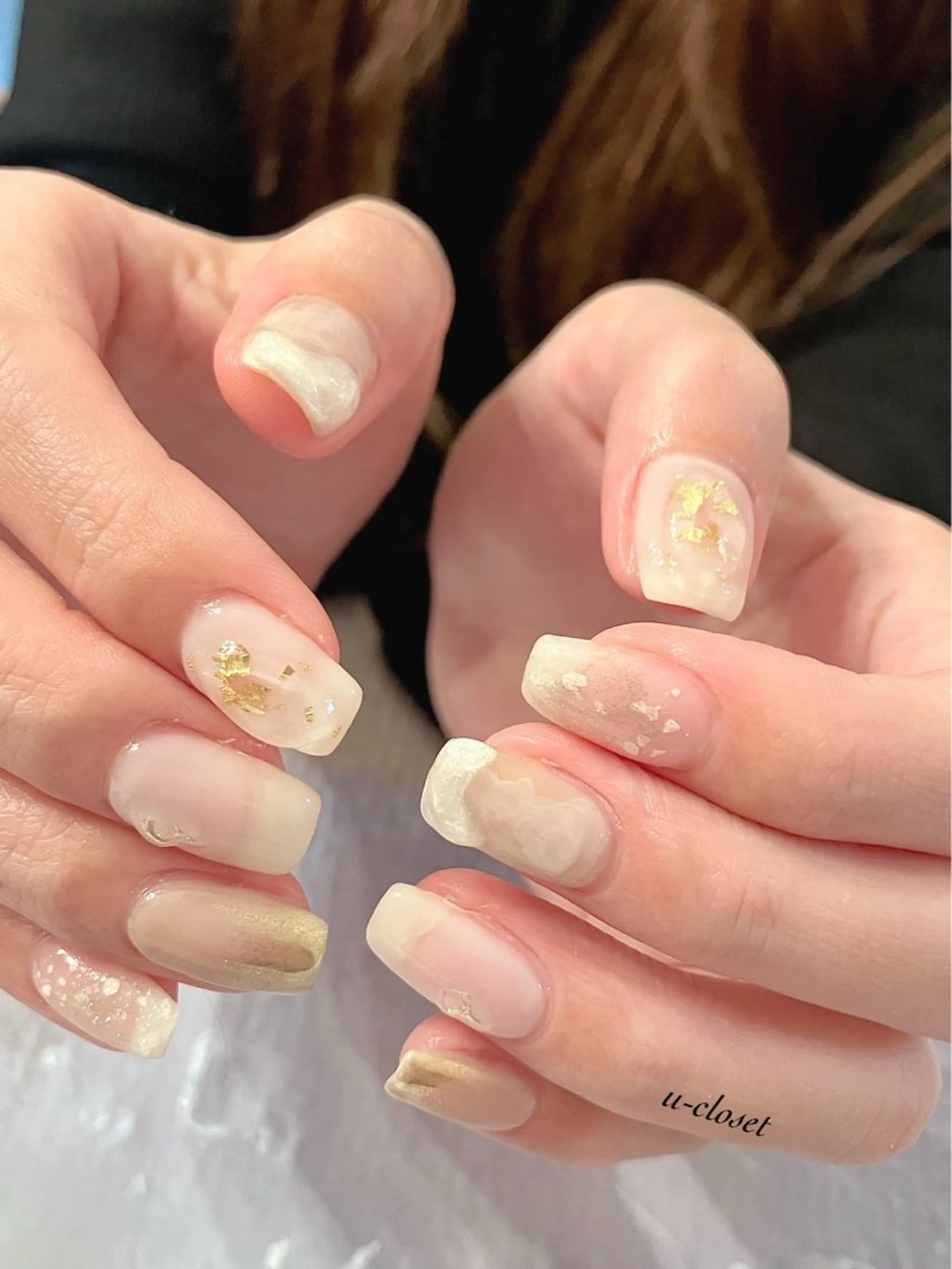 ネイル ハンドネイル u closetのネイルデザイン