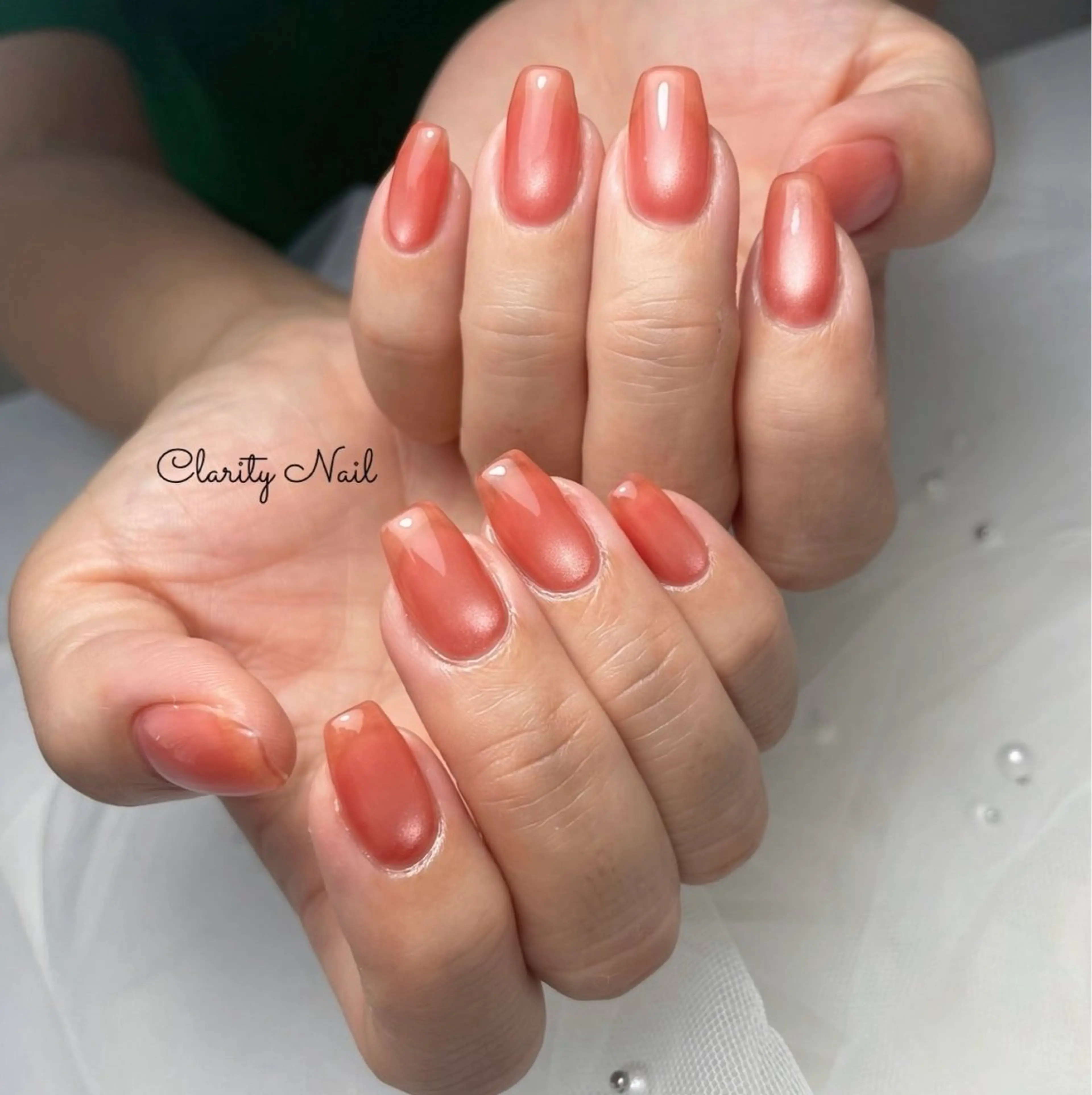 ネイル ワンカラーネイル ハンドネイル Clarity Nailのネイルデザイン