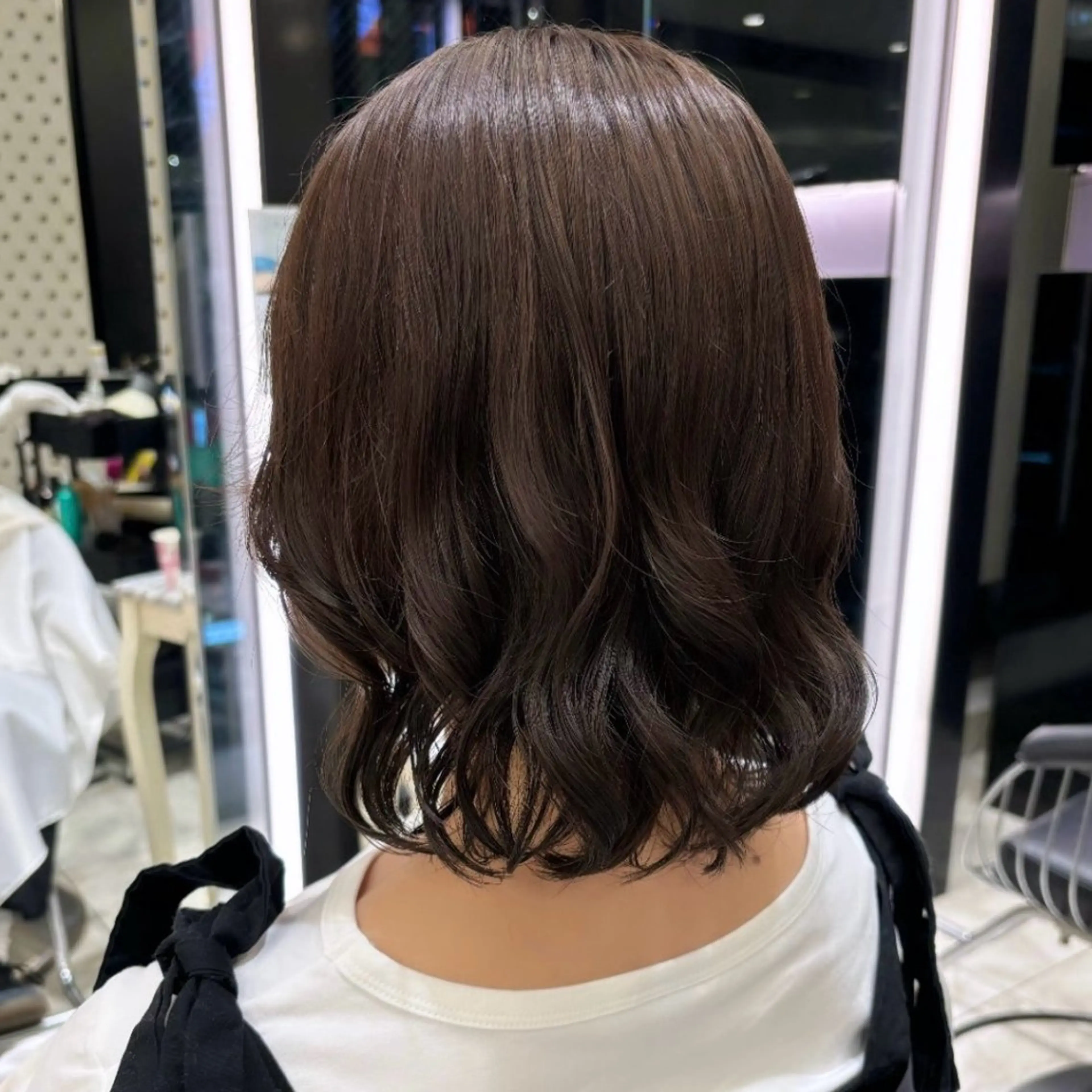 【木、土曜日限定！】柔らかい雰囲気が好きな方におすすめです💕カット＋シスパーマ☁️の写真