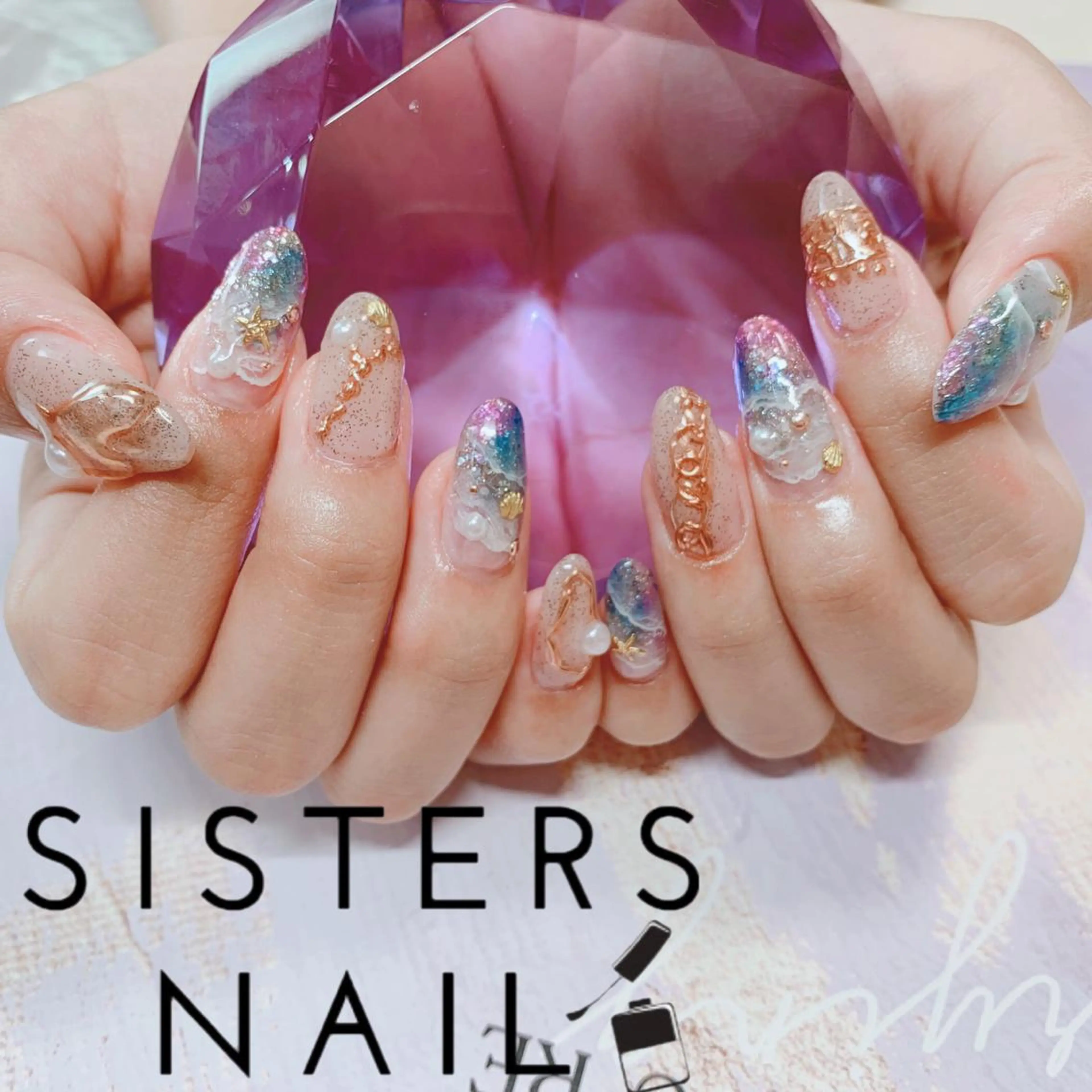 ネイル ハンドネイル ハンドケア sisters nail.fのネイルデザイン
