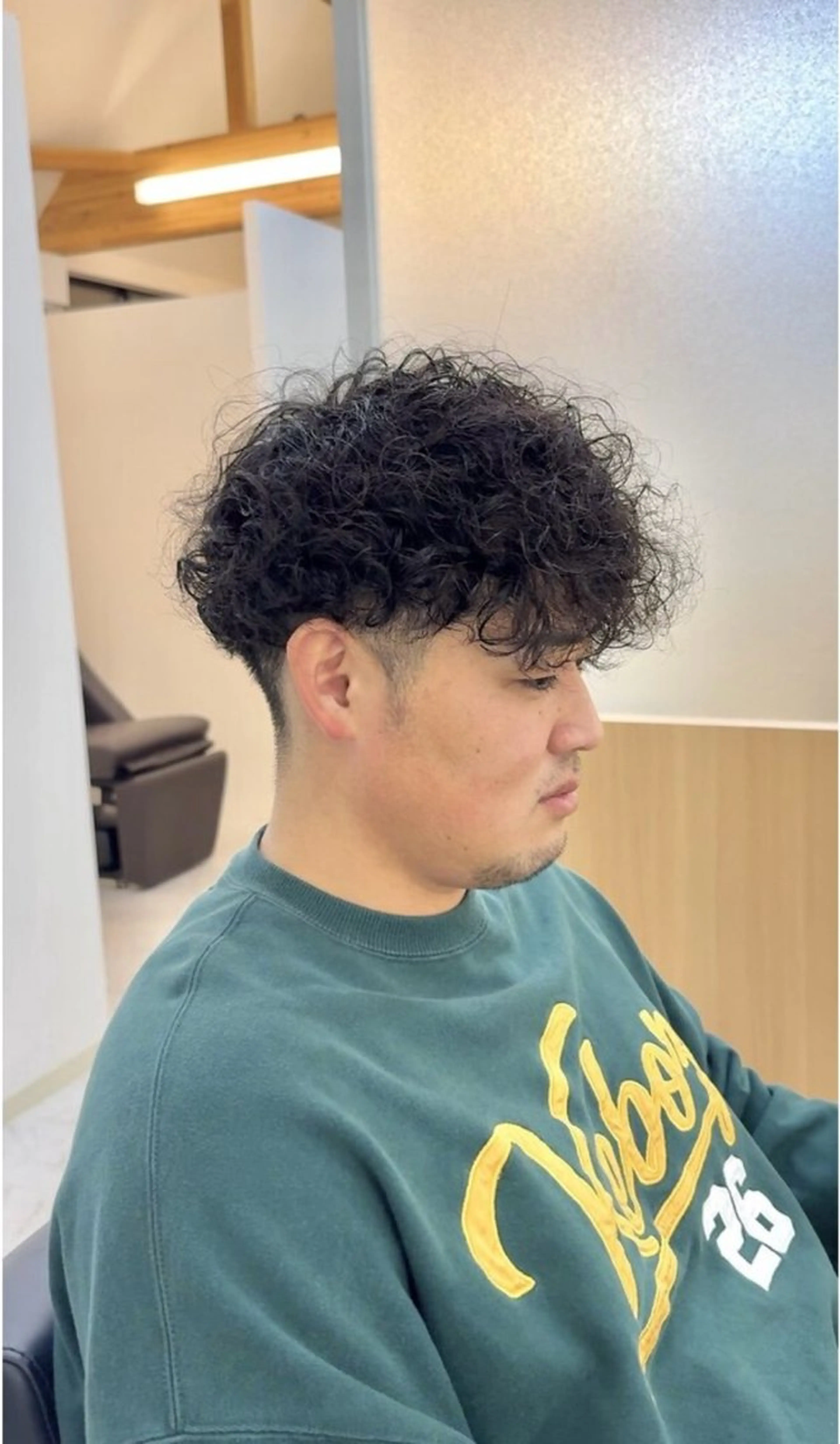 メンズカット＋パーマの写真