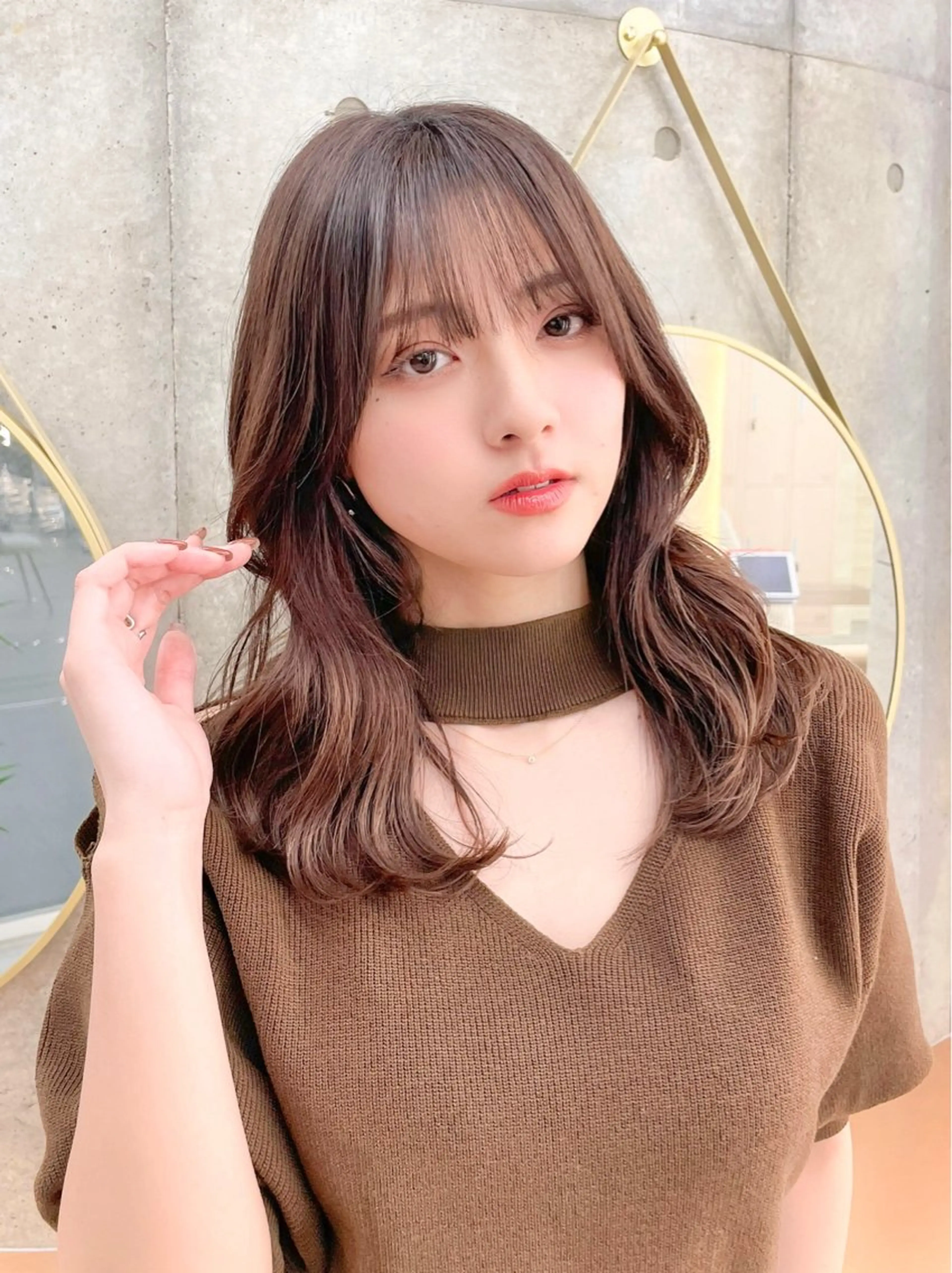 【🌟顧客様に嬉しいヘアケア🌟】韓国似合わせカット✂️透明感カラー✨️2STEPトリートメント✨️ロング料金無し🌟の写真