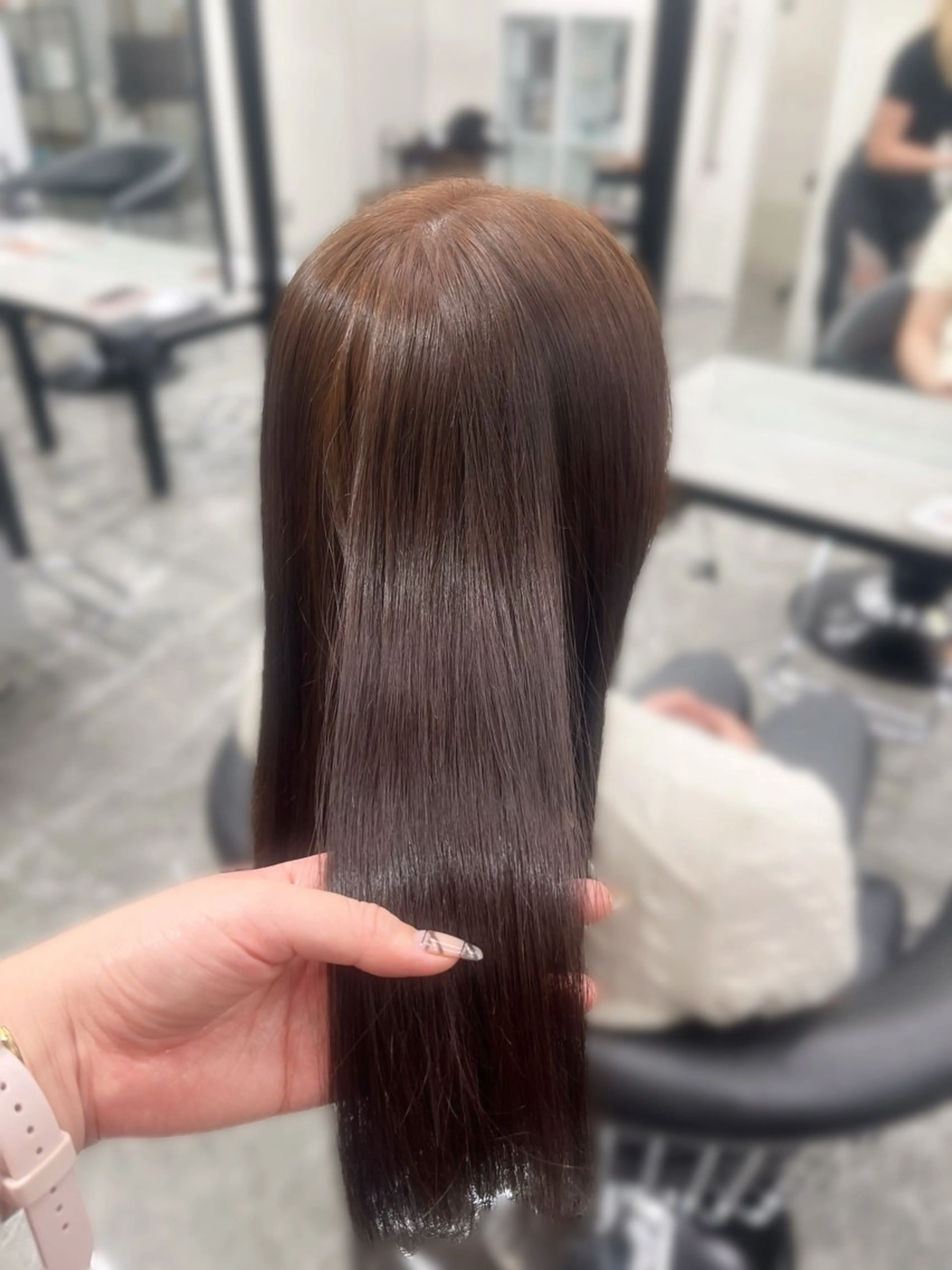 ロング カラー カット ヘアカラー トリートメント ✨透明感カラー✨ yukaのヘアスタイル