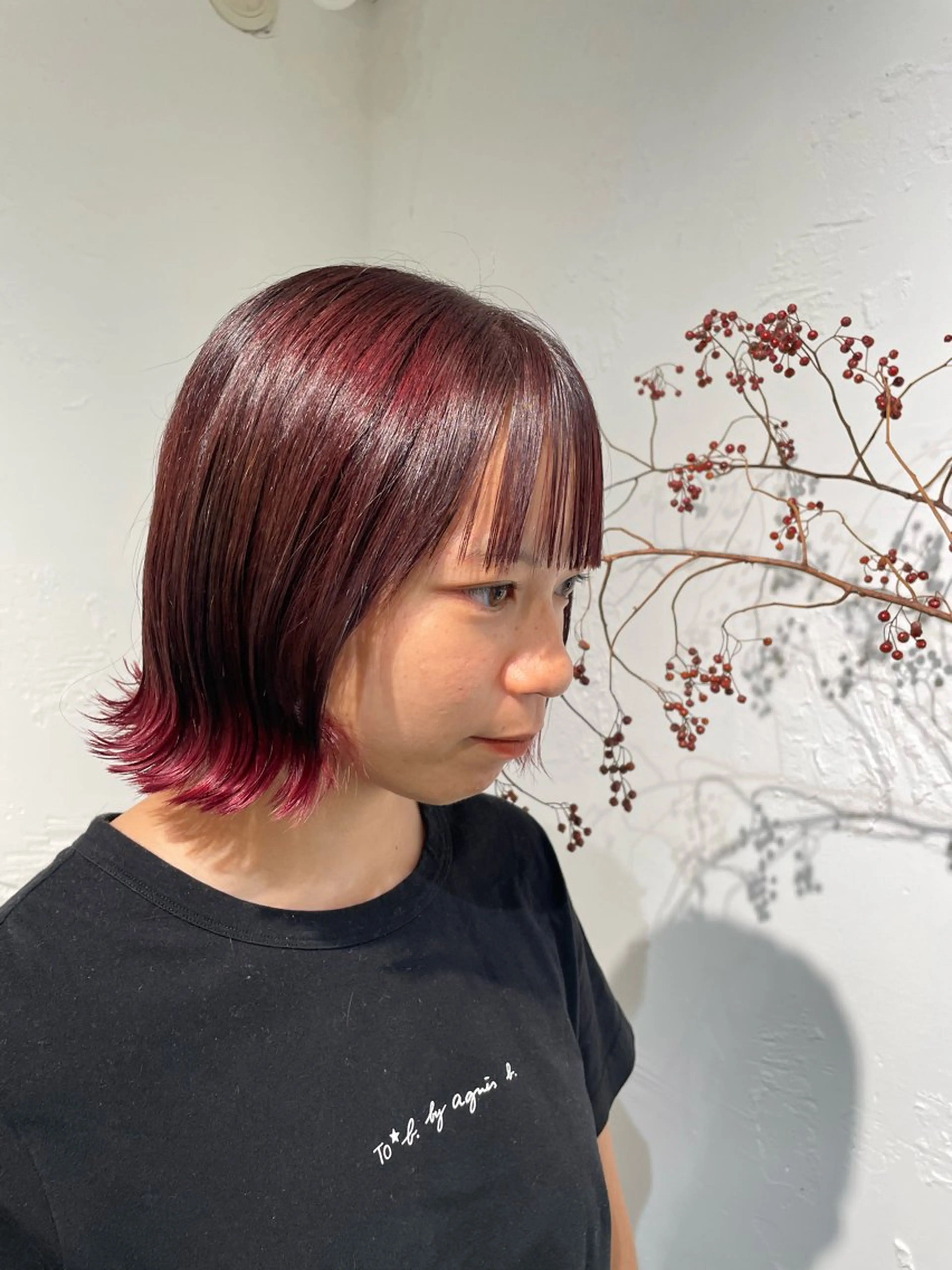 カラー 田邊 琳のヘアスタイル