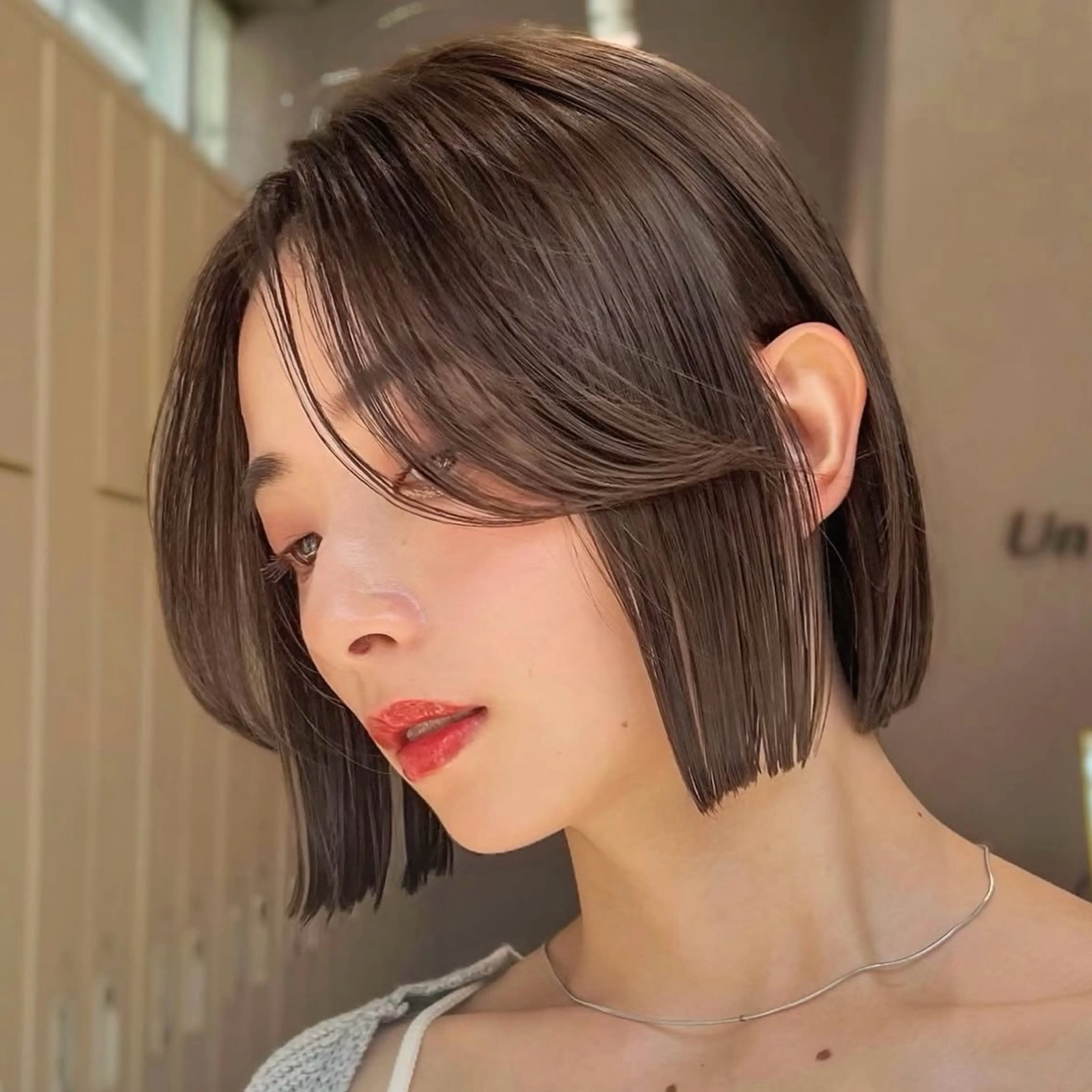 ショート ボブ 似合わせカット トリートメント manami/ レイヤー/小顔カットのヘアスタイル