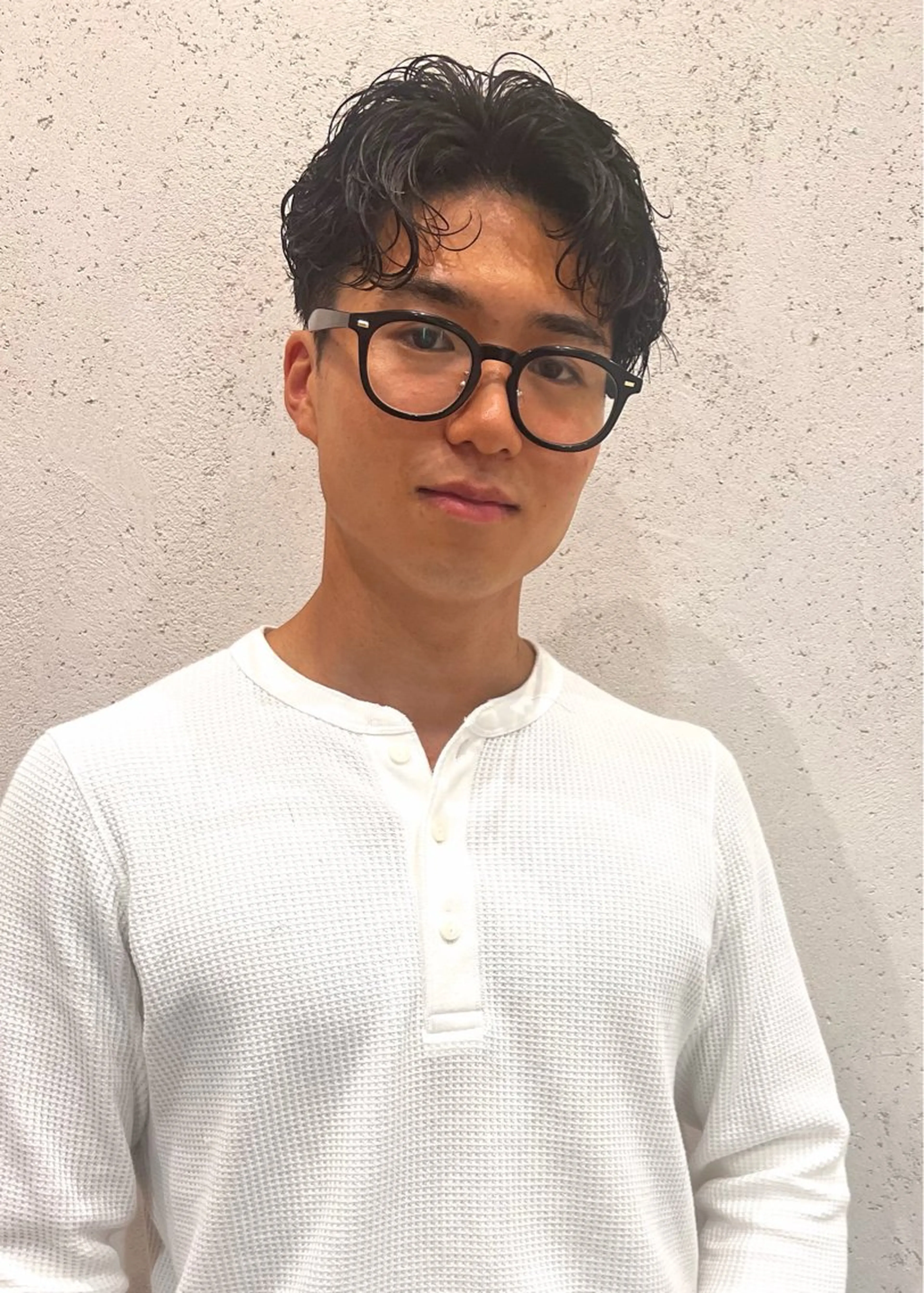 ショート パーマ メンズ カット パーマ DEAN所属・KEIGO/パーマ ハイトーン/DEANのヘアスタイル